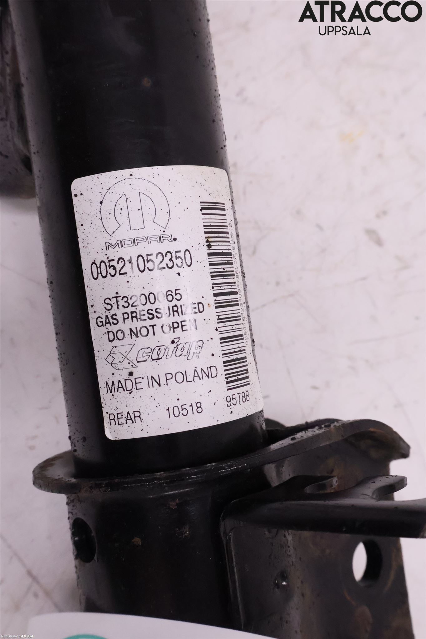 Fiat 500X 15- Fjäderben Bak Vänster