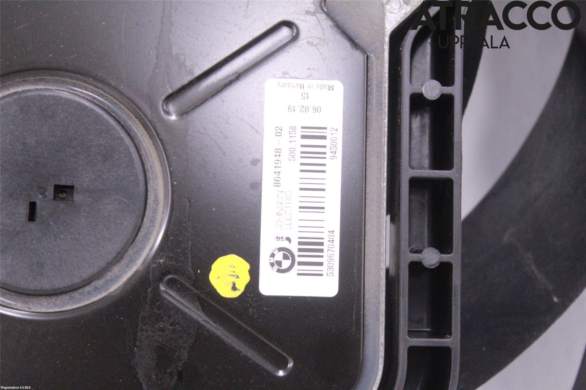 BMW i3 I01 13-22 Kylfläkt El