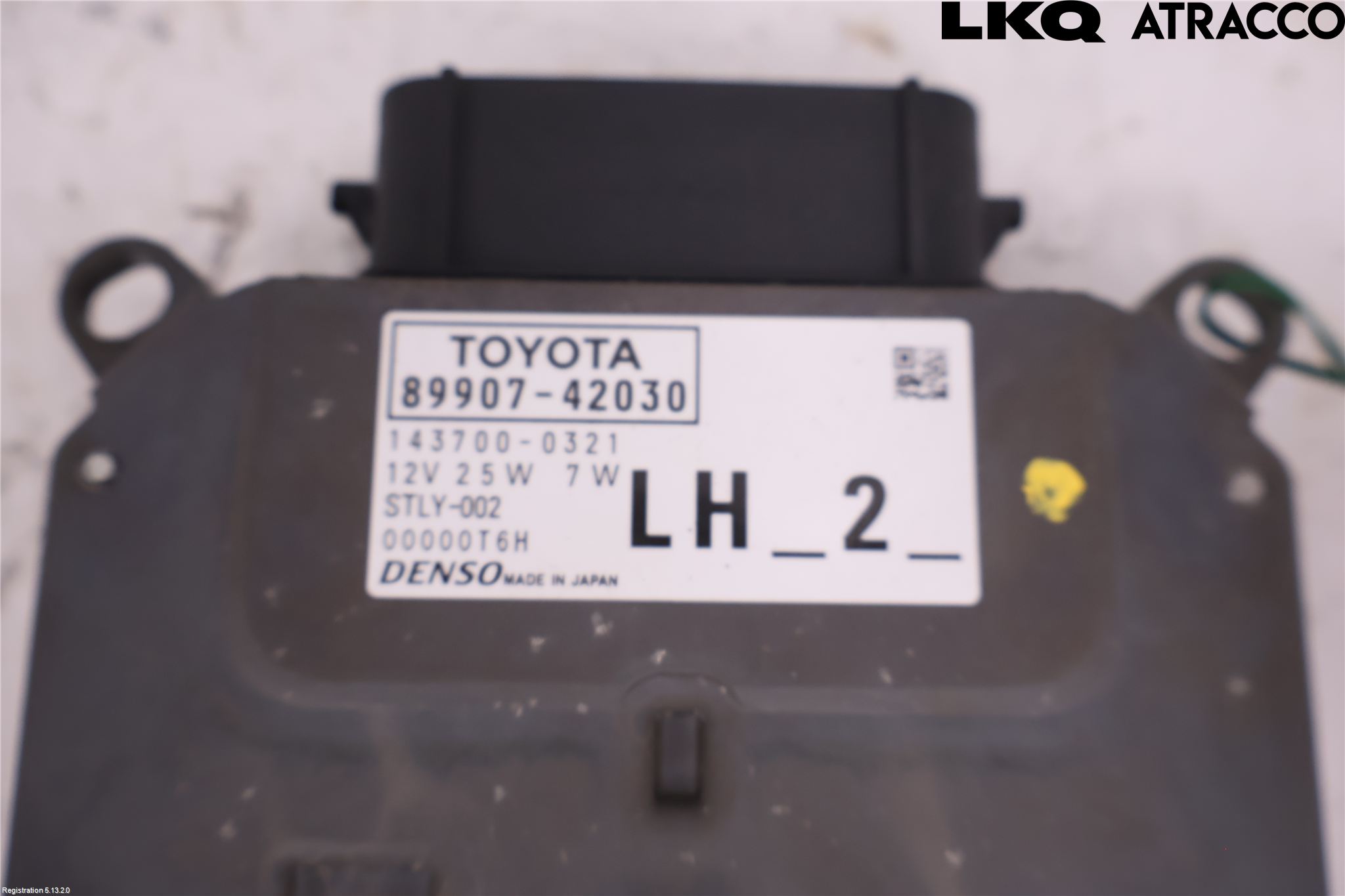 Toyota RAV4 19- Styrenhet Strålkastare