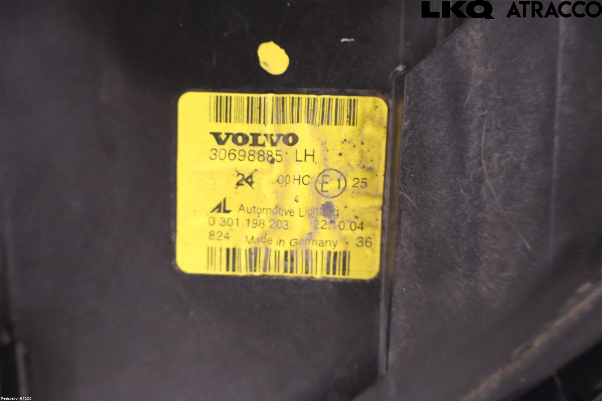 Volvo V50 04-07 Strålkastare Vänster