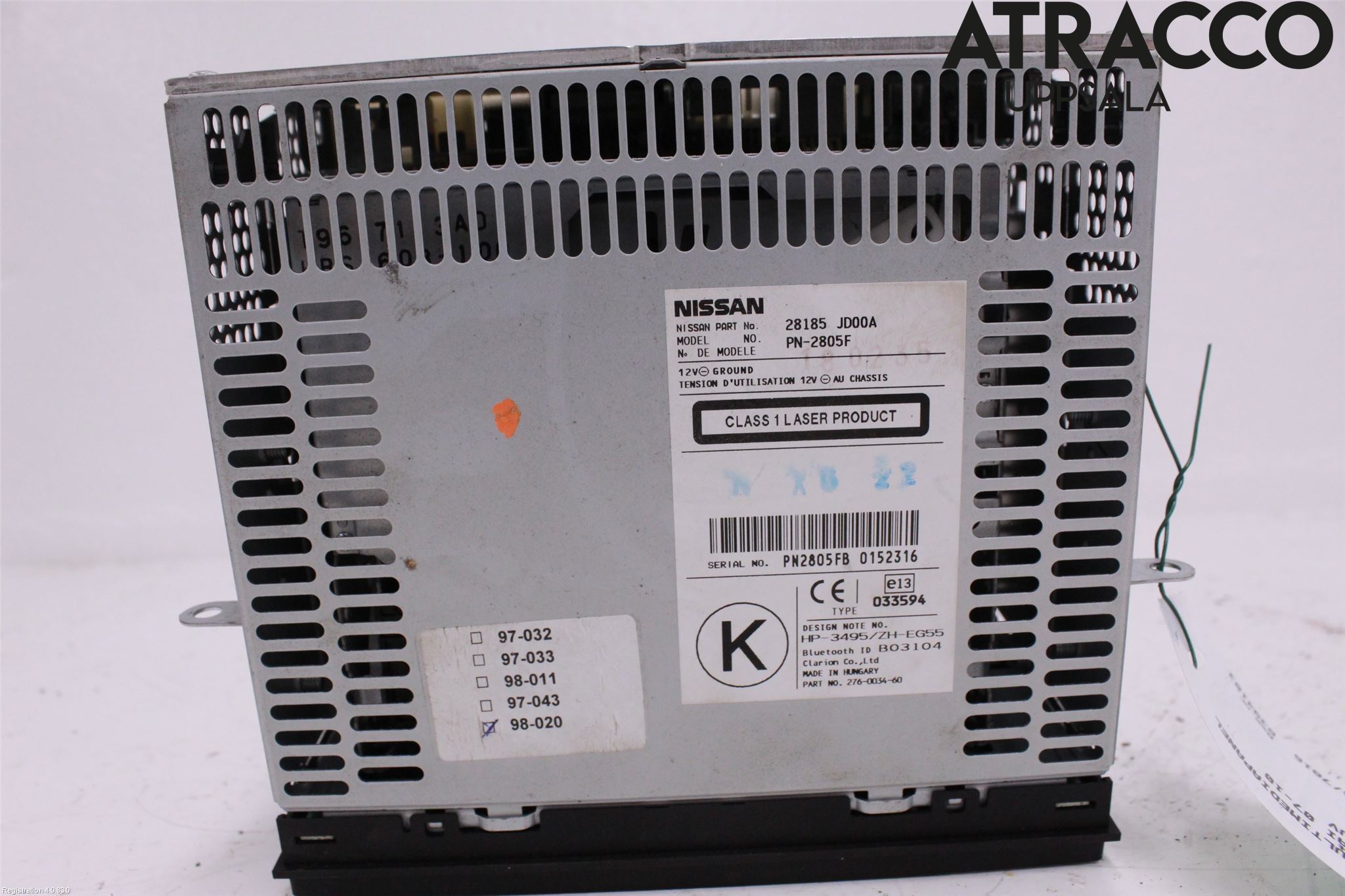 Nissan QASHQAI   07-10 Cd Radio - Multimediapanel
