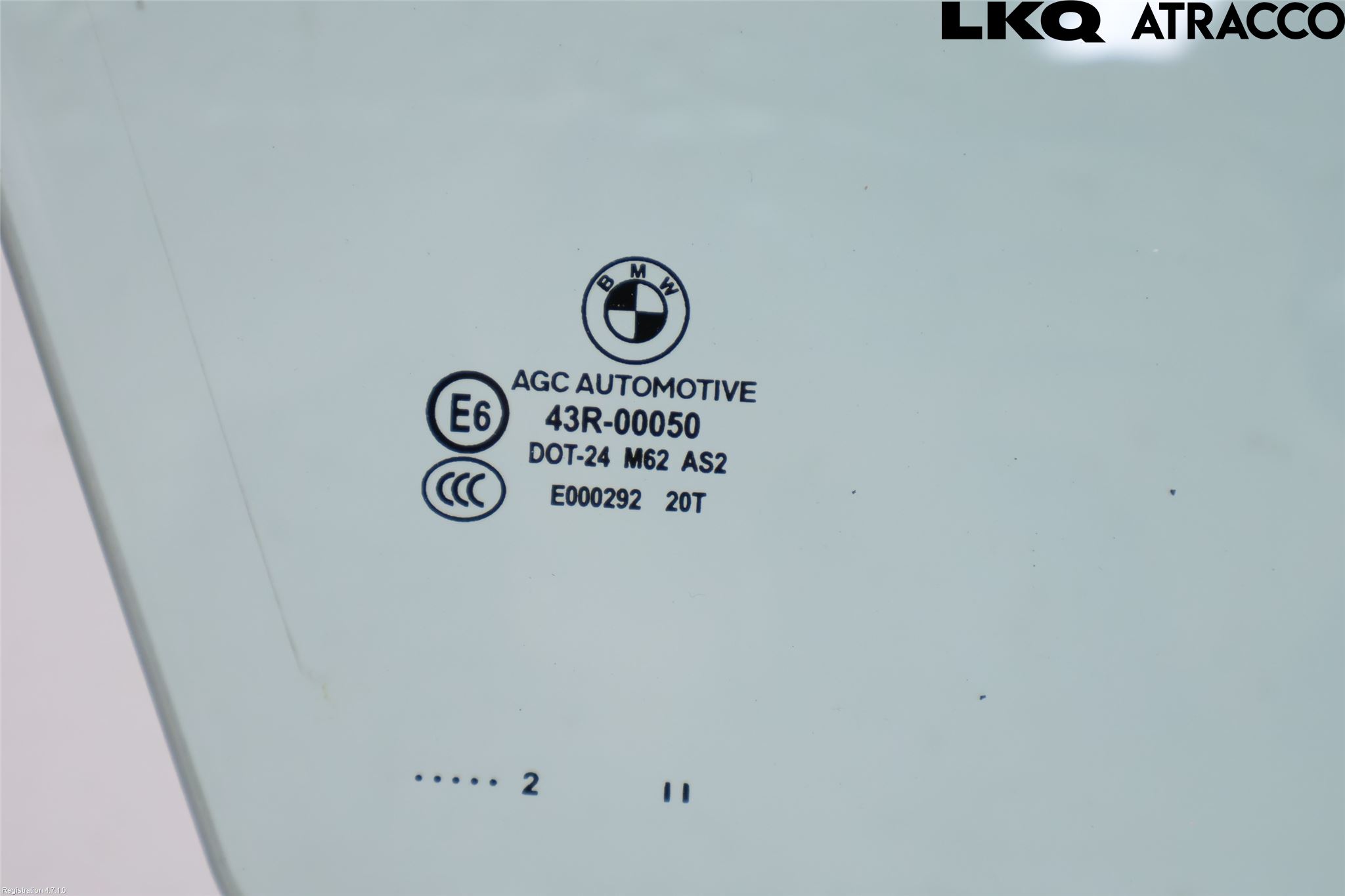 BMW 5 F10/F11/F18 09-17 Dörruta Fram Höger