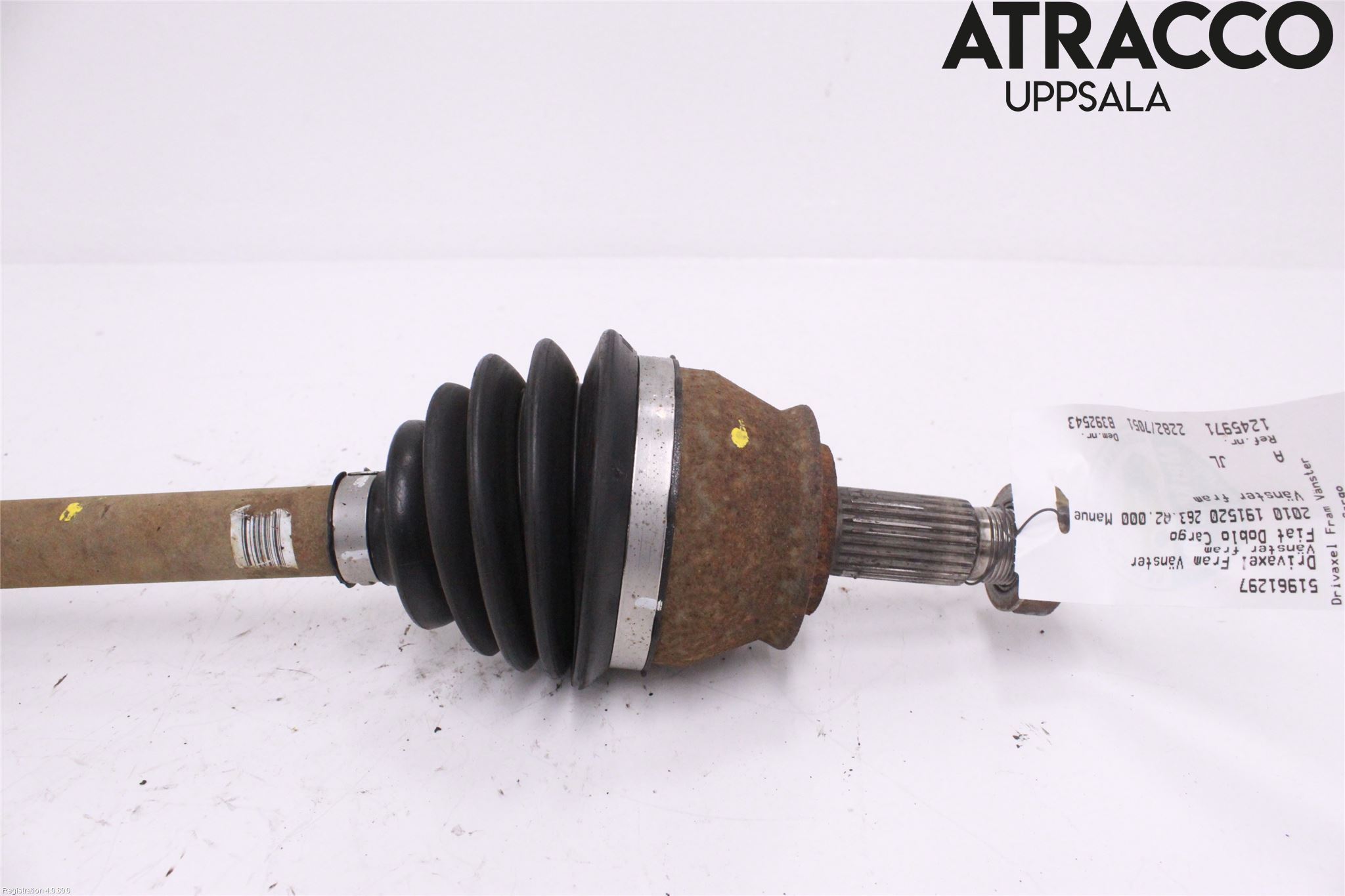 Fiat DOBLO CARGO Drivaxel Fram Vänster