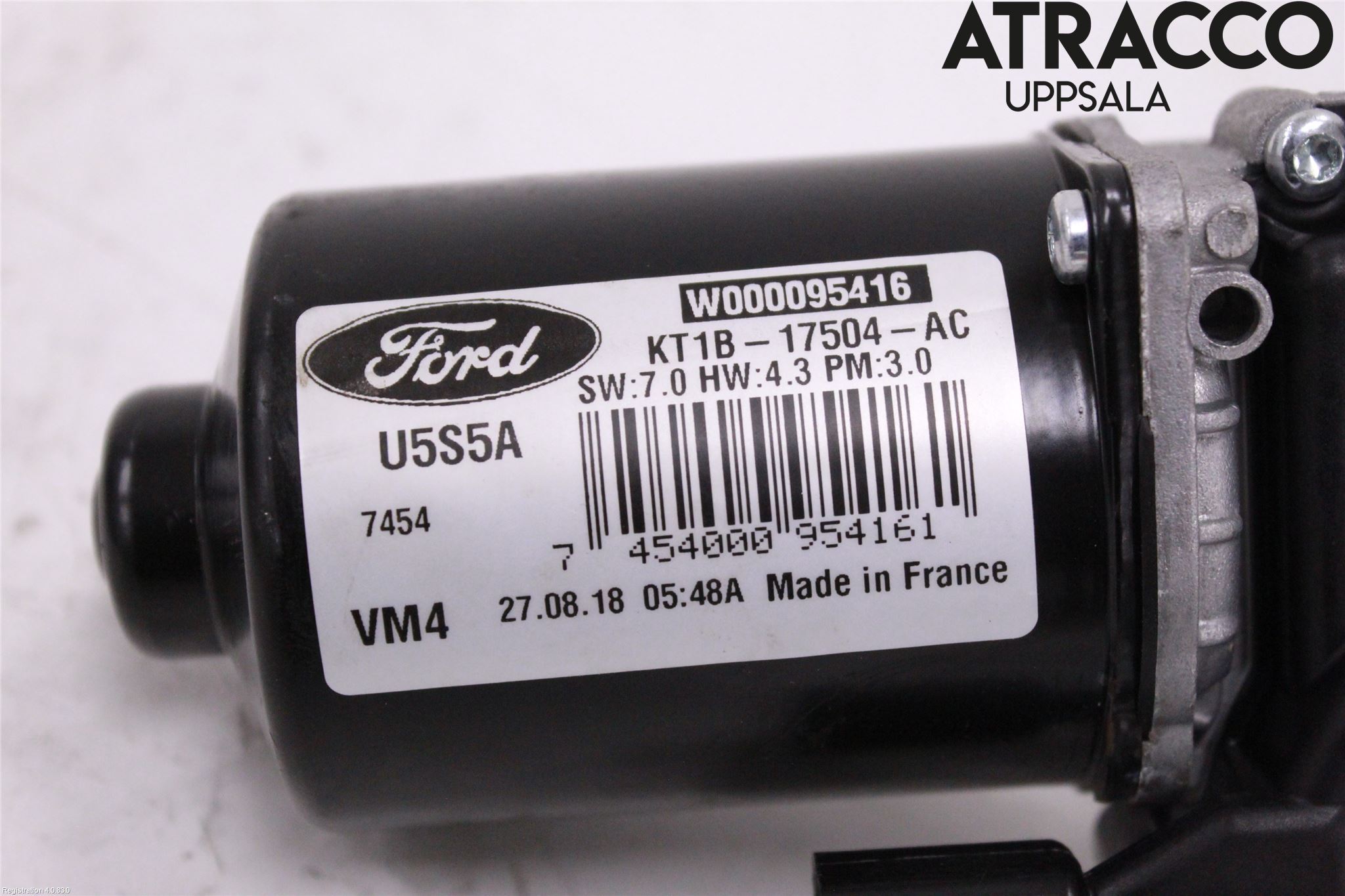 Ford TRANSIT/TOURNEO CONNECT 13-22 Torkarmotor Vindruta