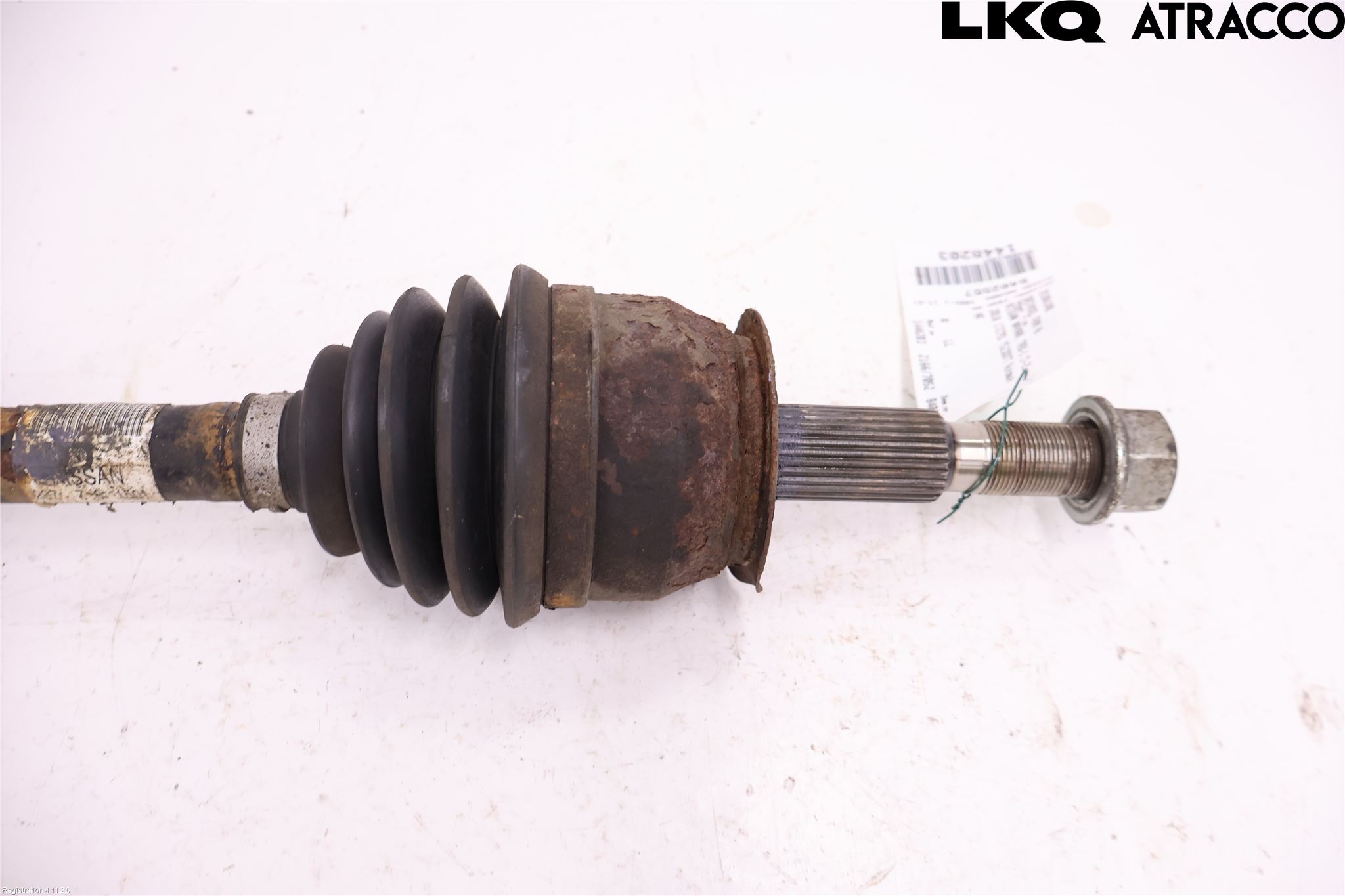 Nissan NAVARA, TREK-1 17-21 Drivaxel Fram Höger