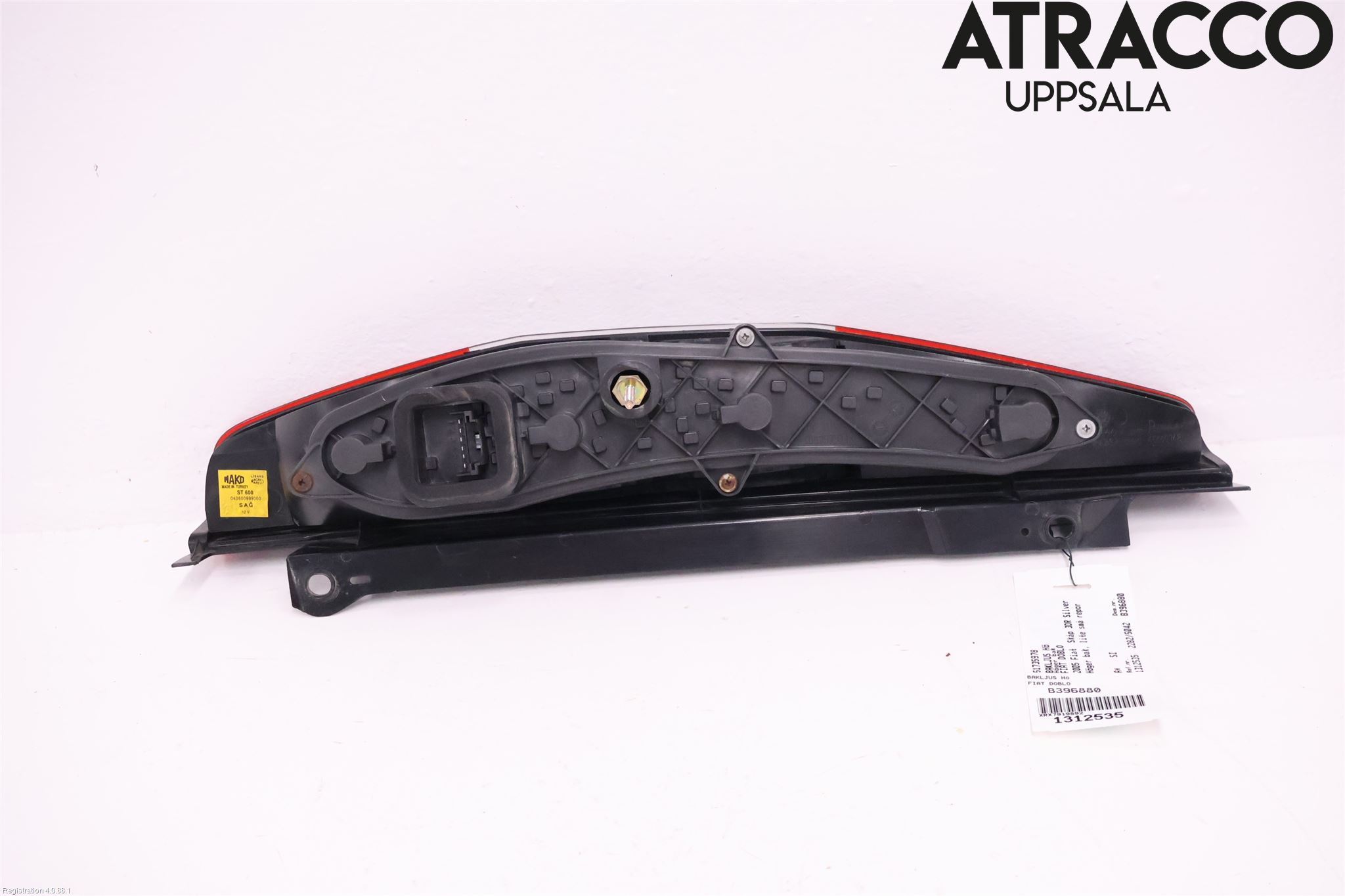 Fiat DOBLO CARGO Bakljus Höger