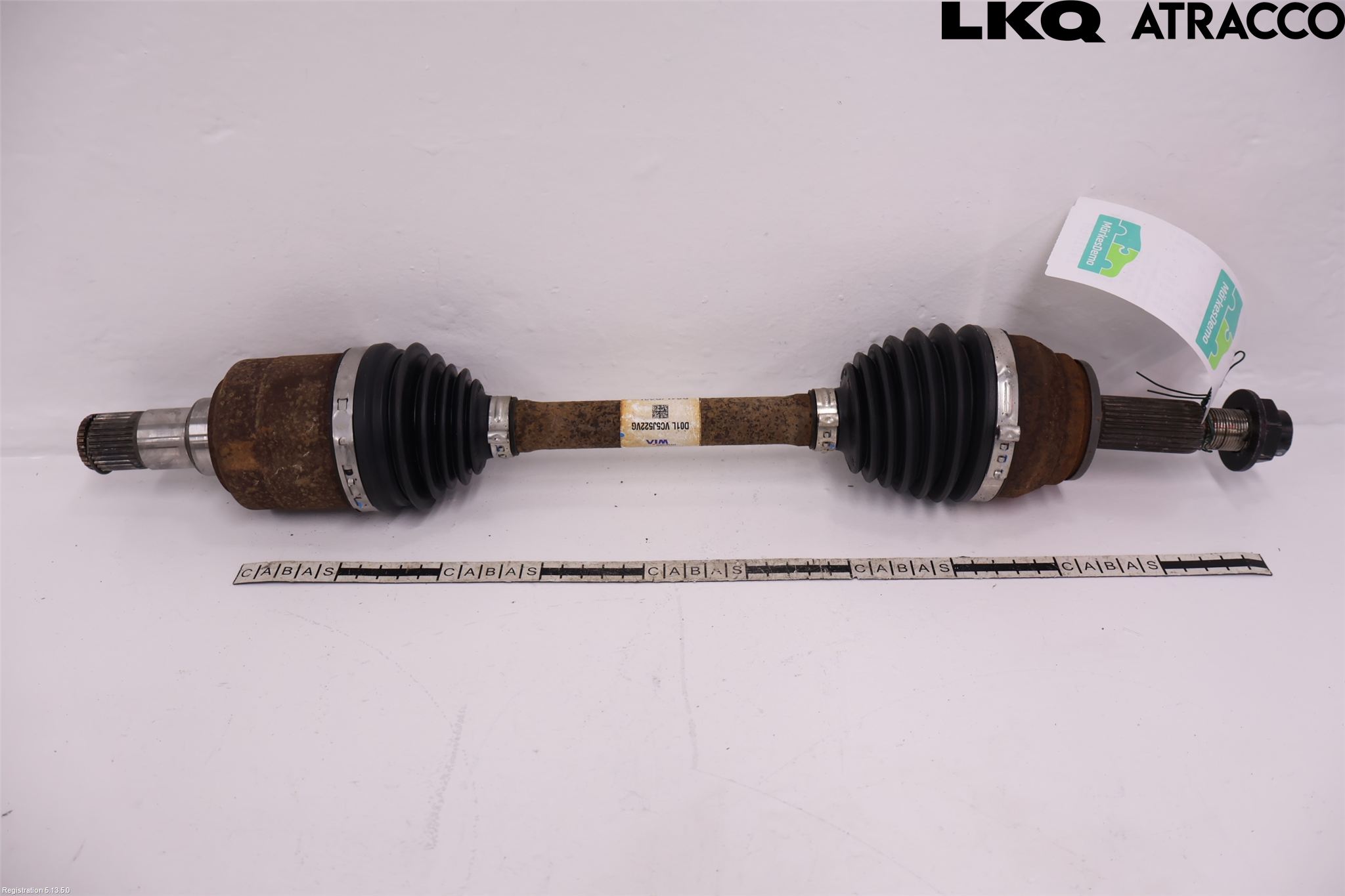 Kia NIRO (DE) 17-22 Drivaxel Fram Vänster