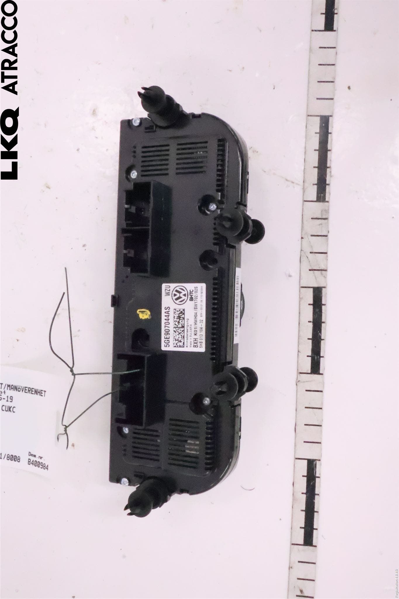 Volkswagen VW PASSAT 15-19 Ac Styrenhet Ac Manöveren