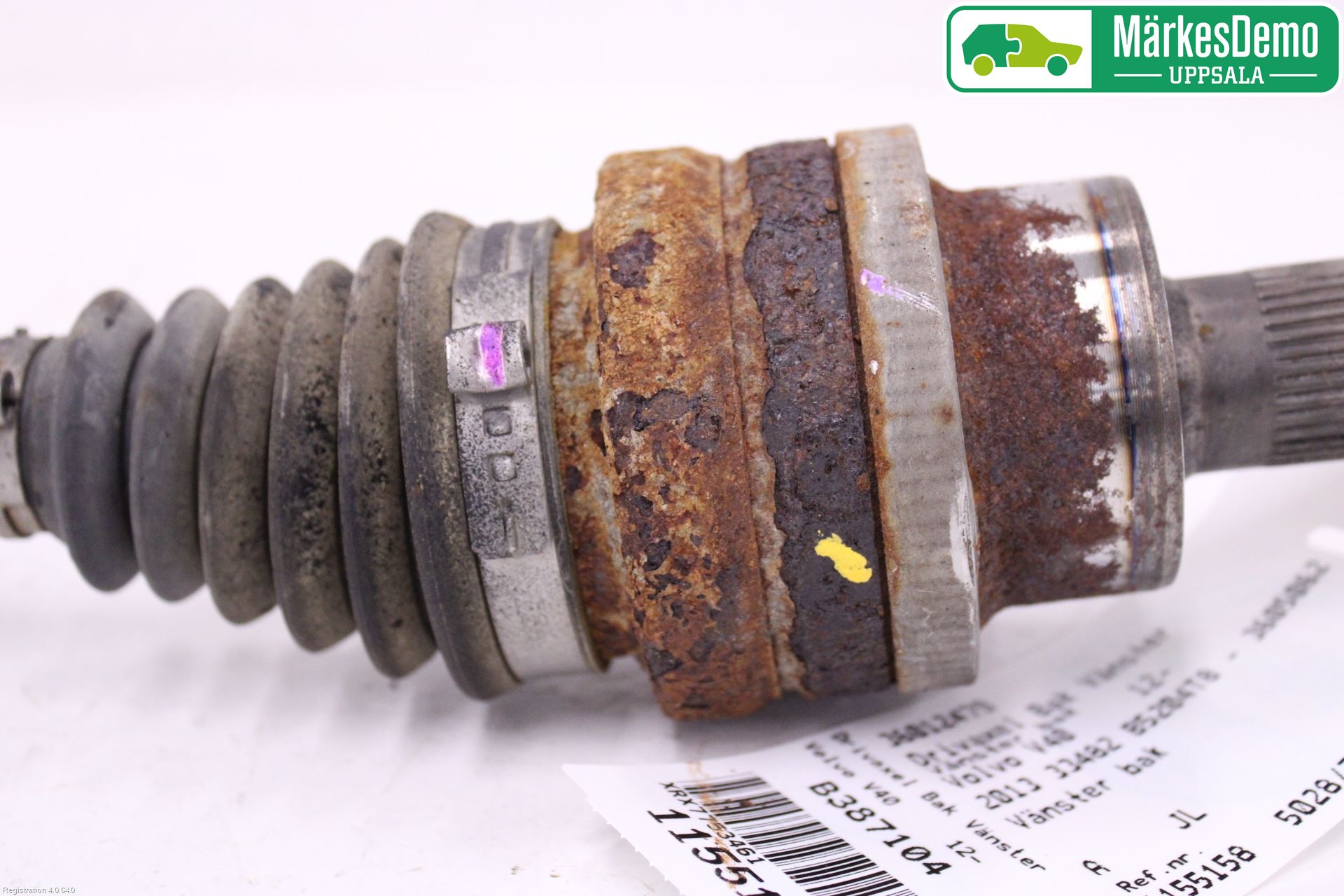 Volvo V40 12-19 Drivaxel Bak Vänster