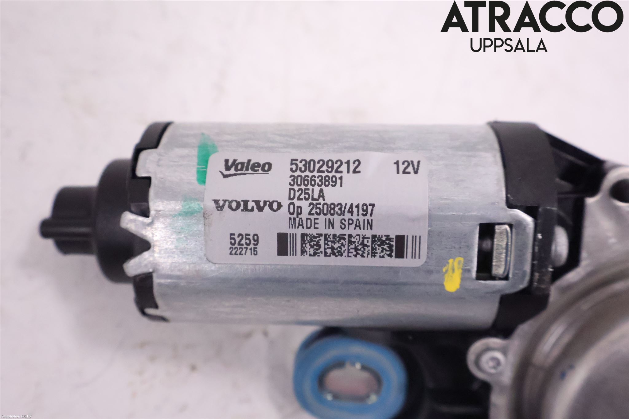 Volvo V70 08-13 Torkarmotor Baklucka