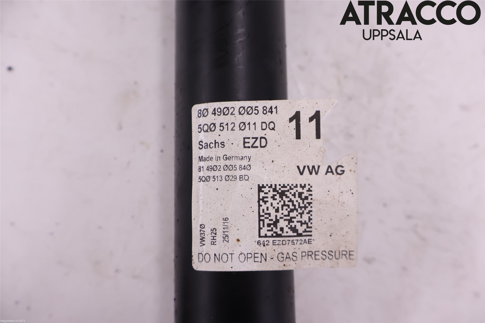 Volkswagen VW GOLF / E-GOLF VII 13-20 Stötdämpare Bak