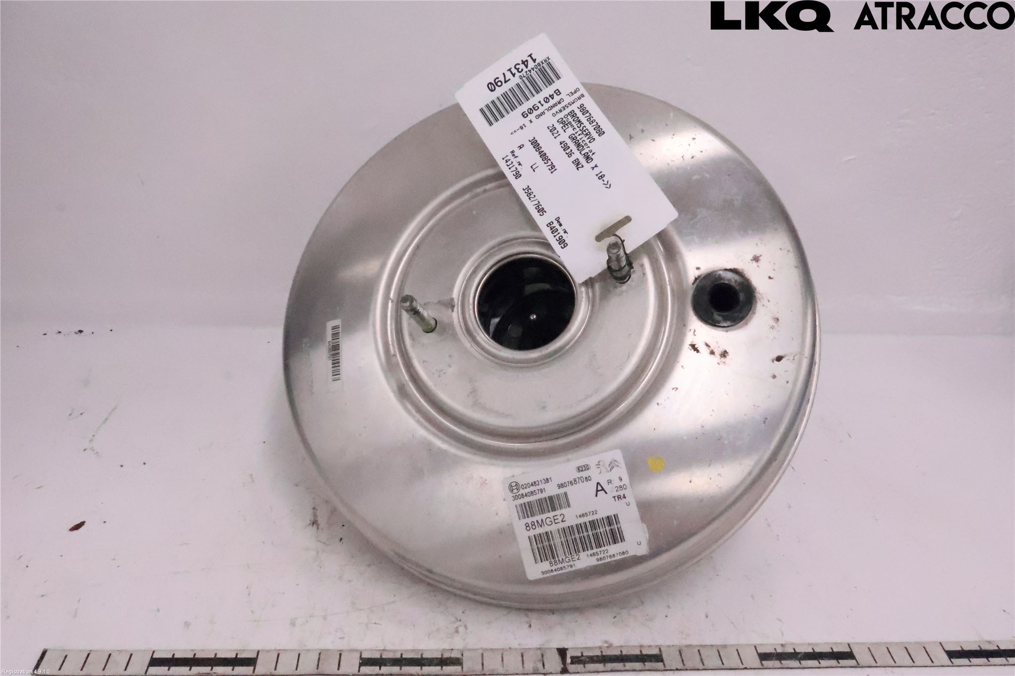 Opel GRANDLAND X 18- Bromsservo