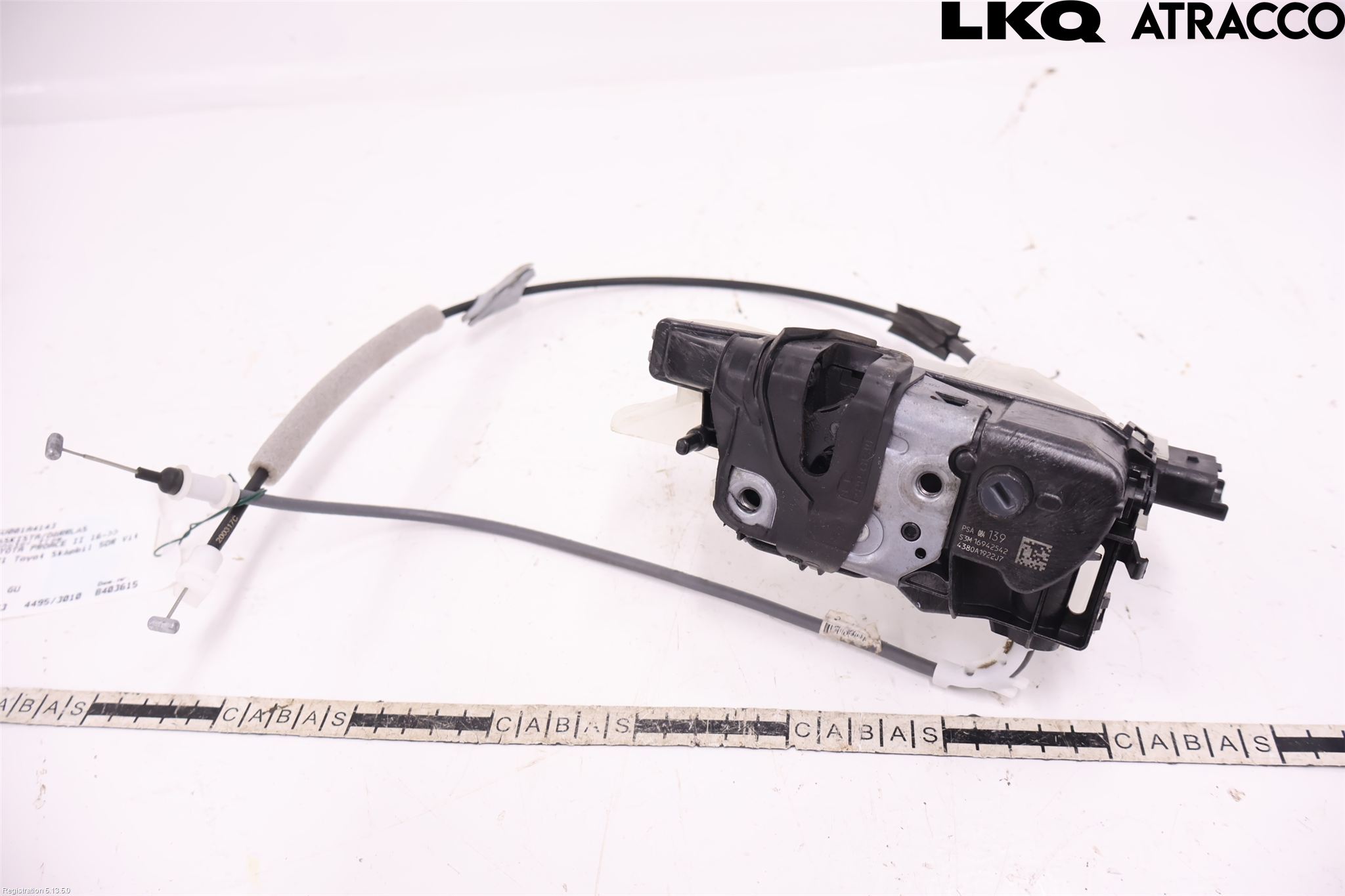 Toyota PROACE II 16- Låskista-Dörrlås