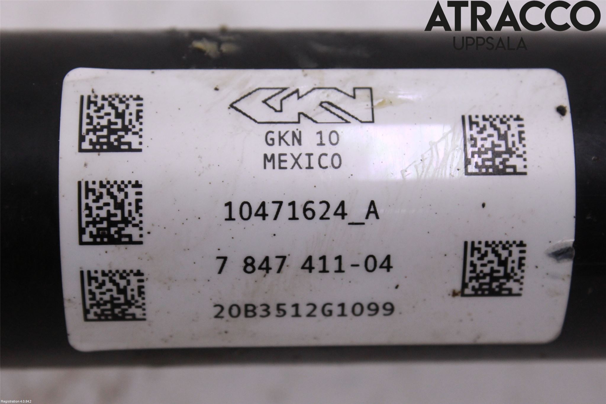 BMW X3 G01 18- Drivaxel Bak Vänster