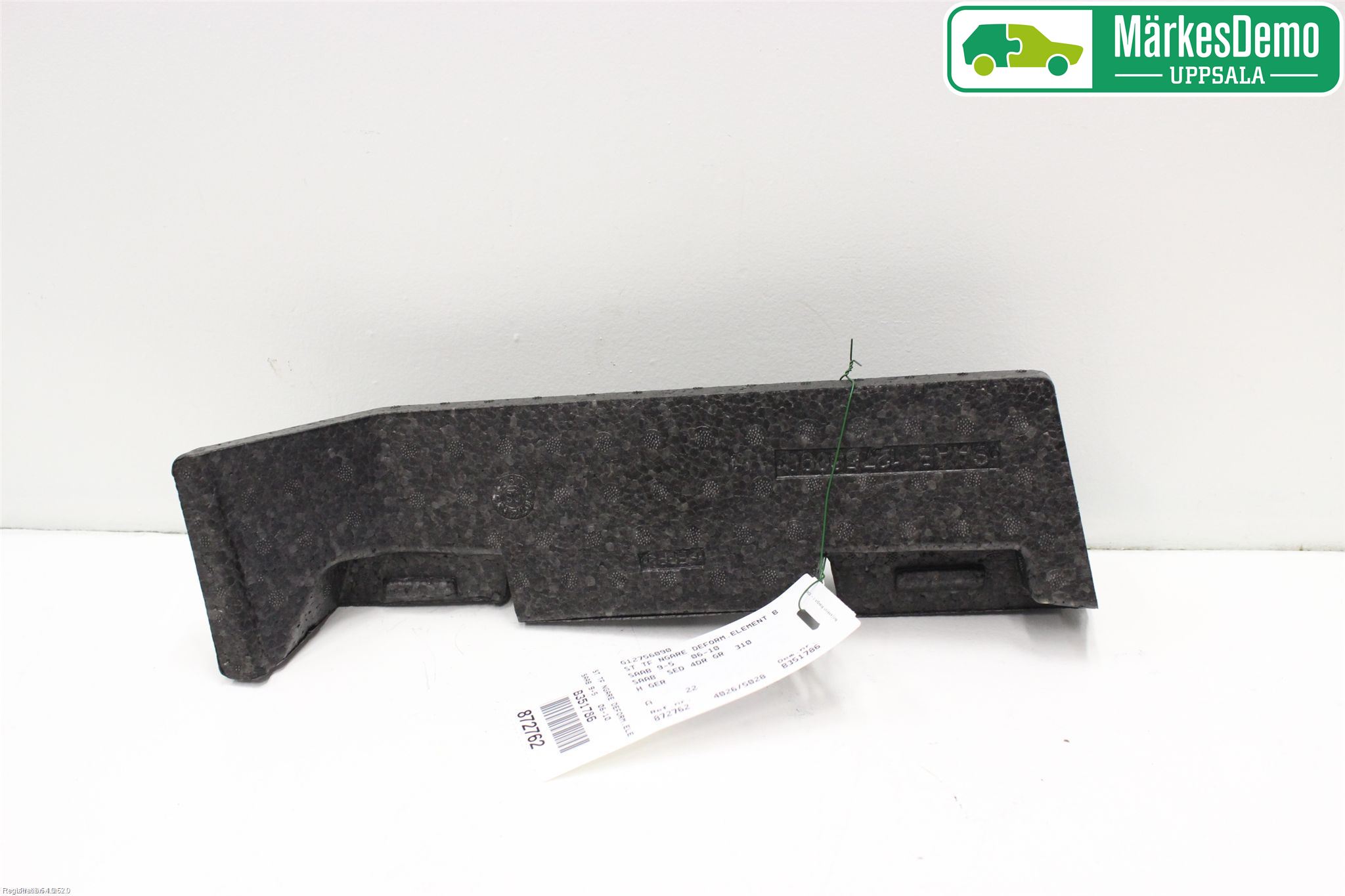 Saab 9-5     06-10 Stötfångare Deformelement Bak