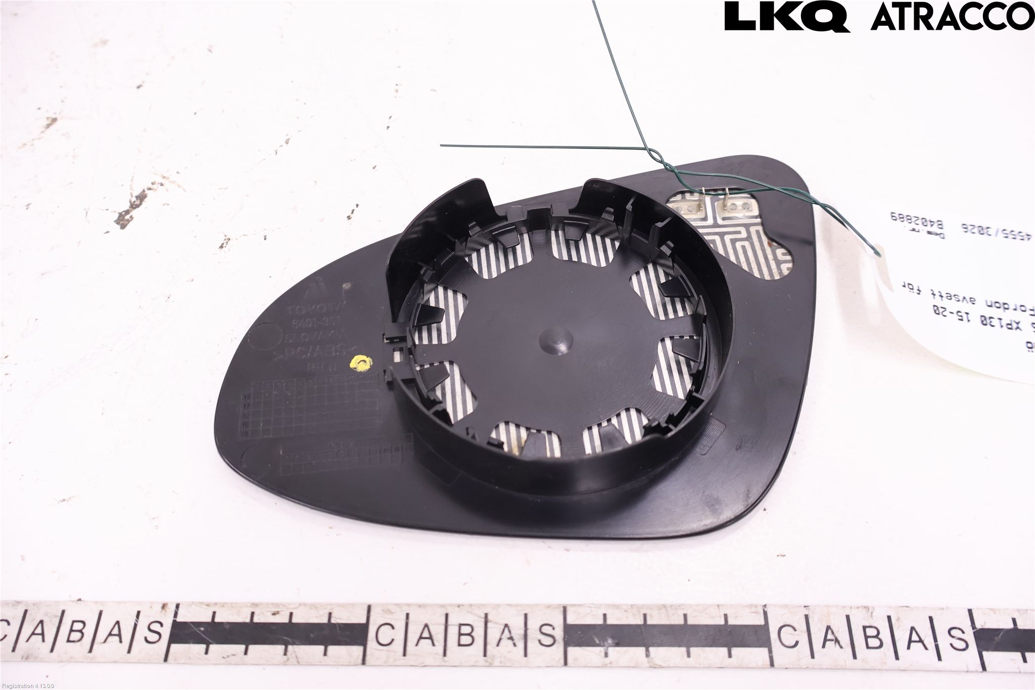 Toyota YARIS XP130 15-20 Spegelglas Hö
