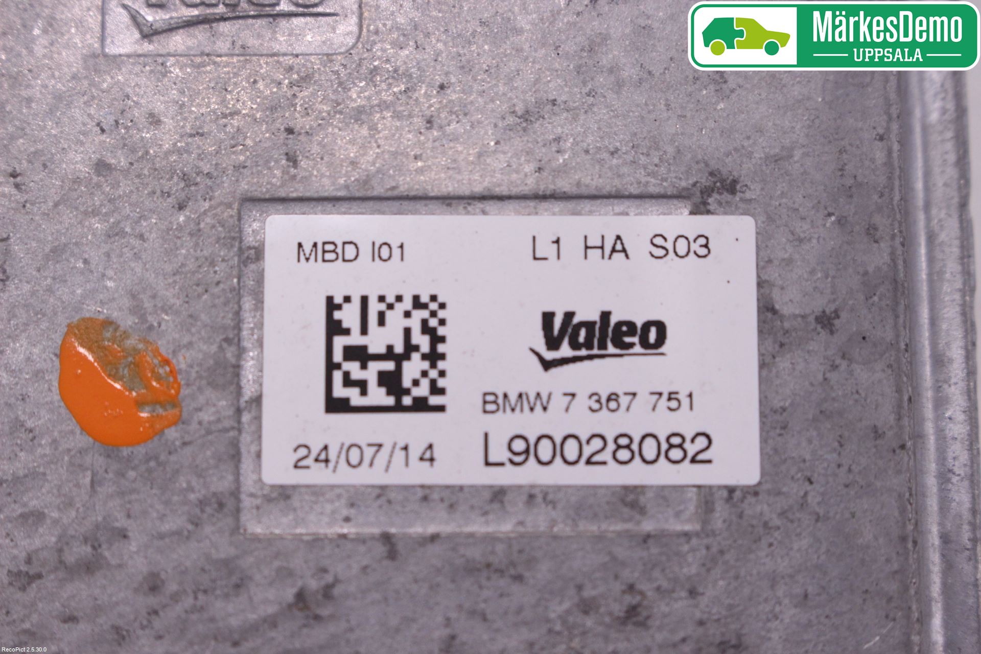 BMW i3 I01 13-22 Styrenhet Strålkastare