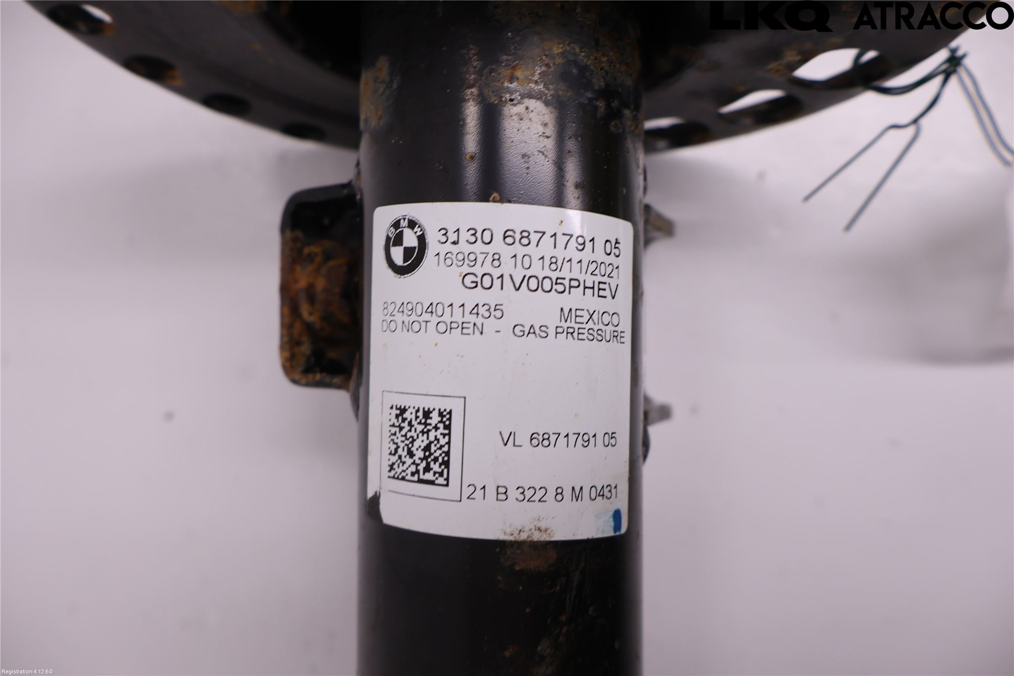 BMW X3 G01 18- Fjäderben Fram Vänster