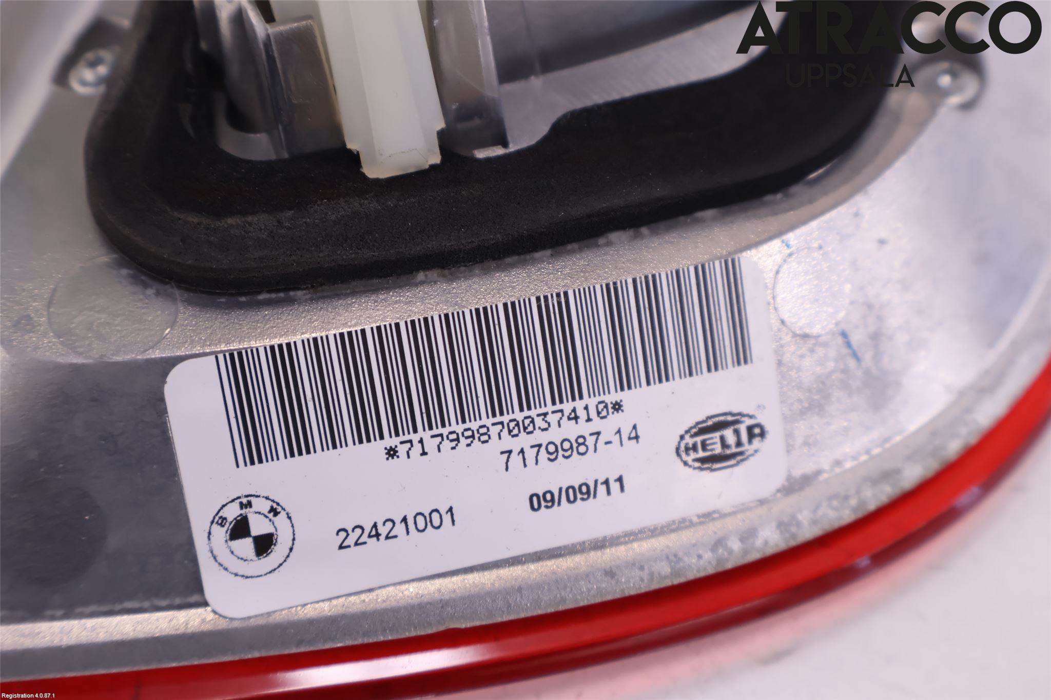 BMW X6 E71/E72   08-14 Bakljus Lucka Vä