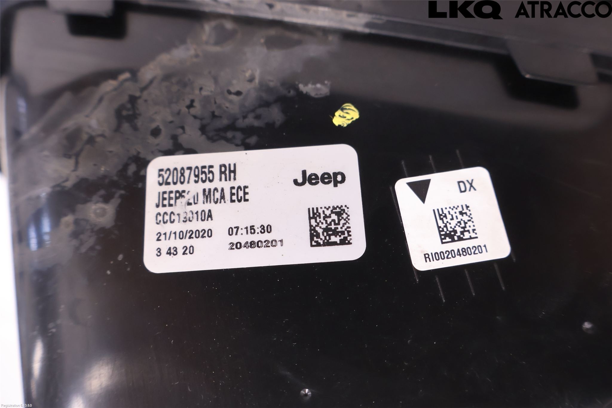 Jeep RENEGADE Bakljus Höger