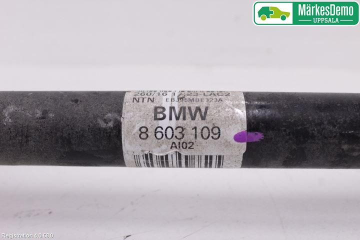 BMW 4 F36 Gran Coupé 14-20 Drivaxel Bak Vänster