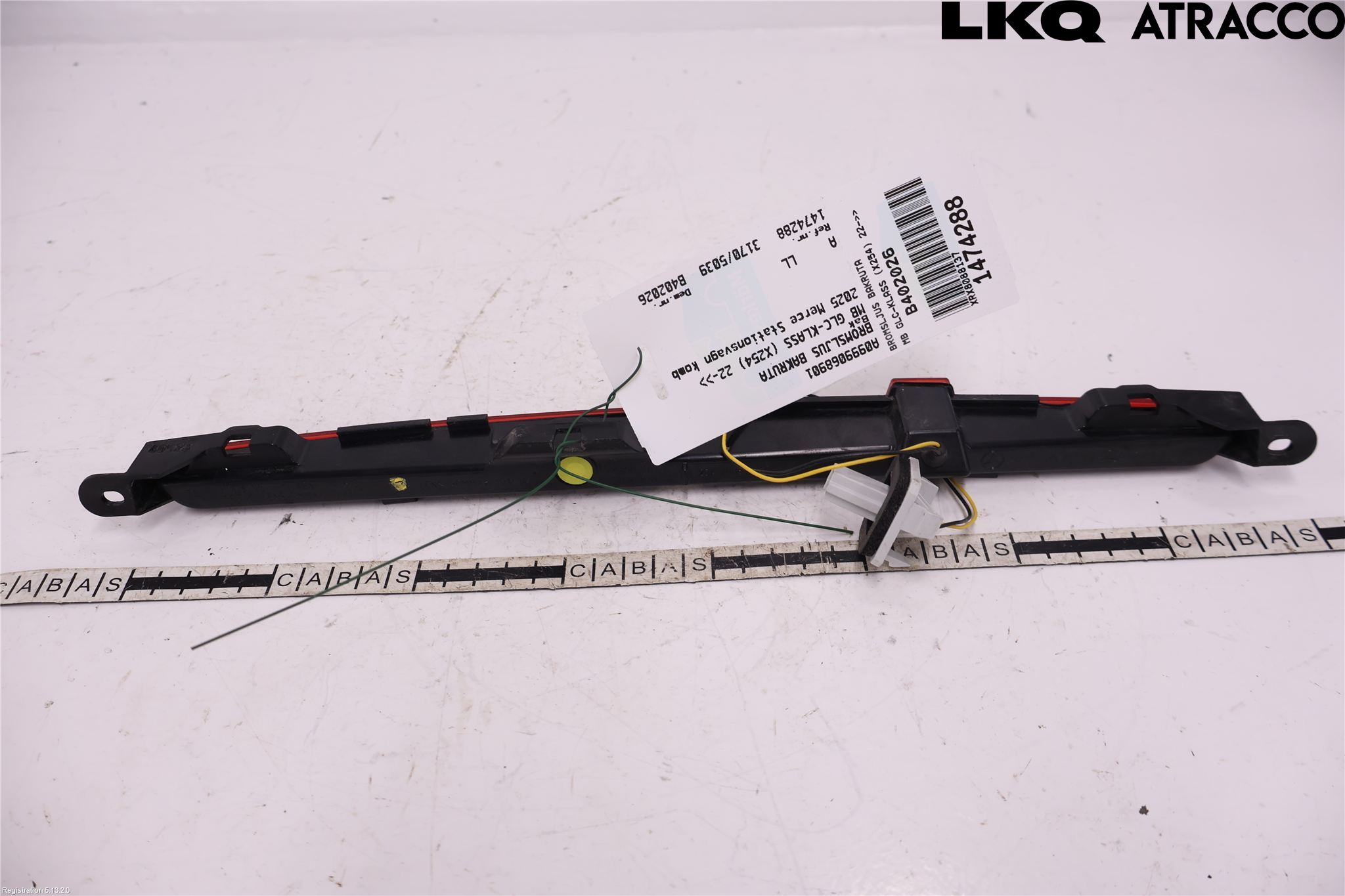 Mercedes-Benz MB GLC-KLASS (X254) 22- Bromsljus Bakruta