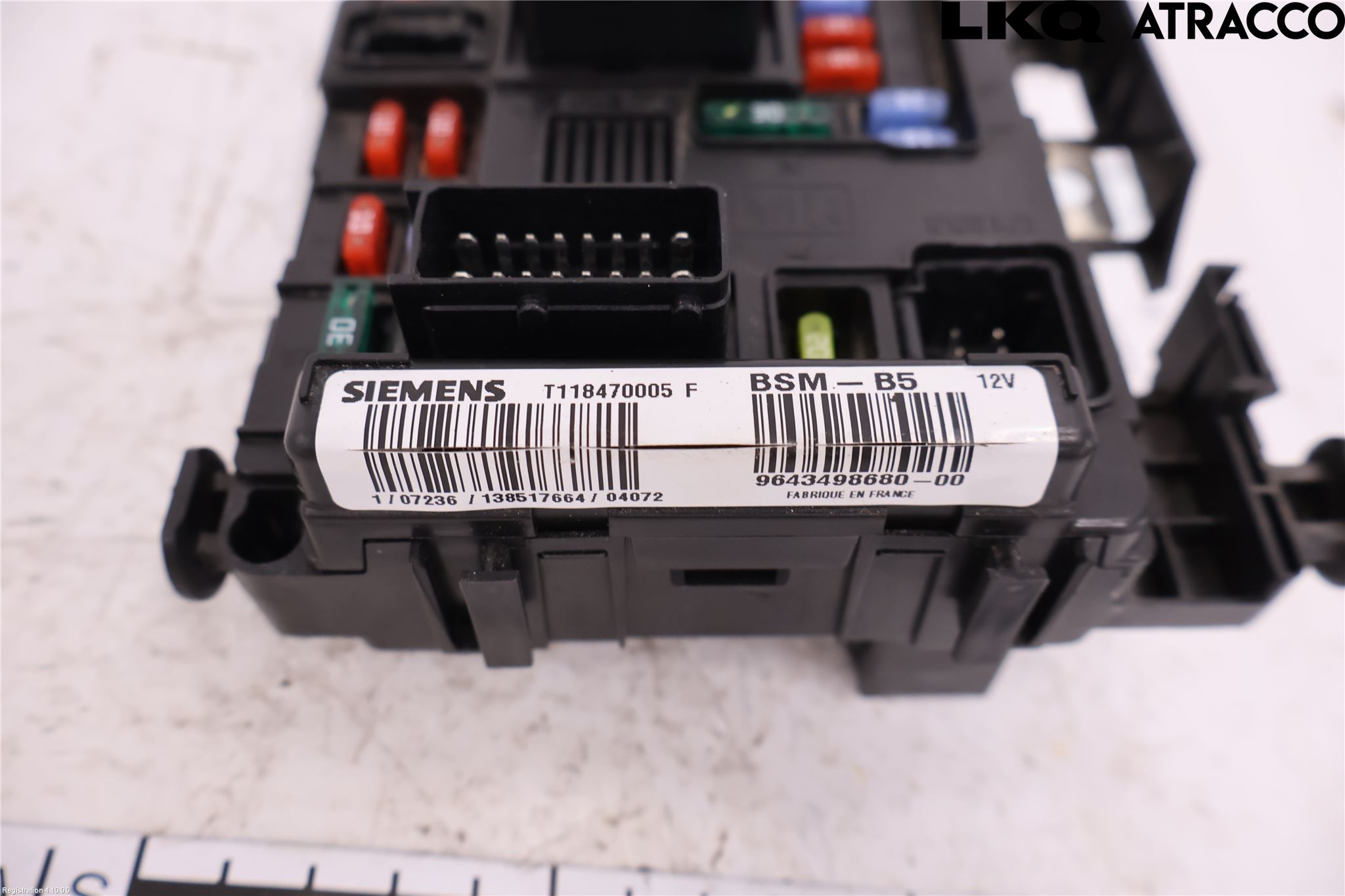 Citroen C5 -04 Säkringsdosa-Elcentral