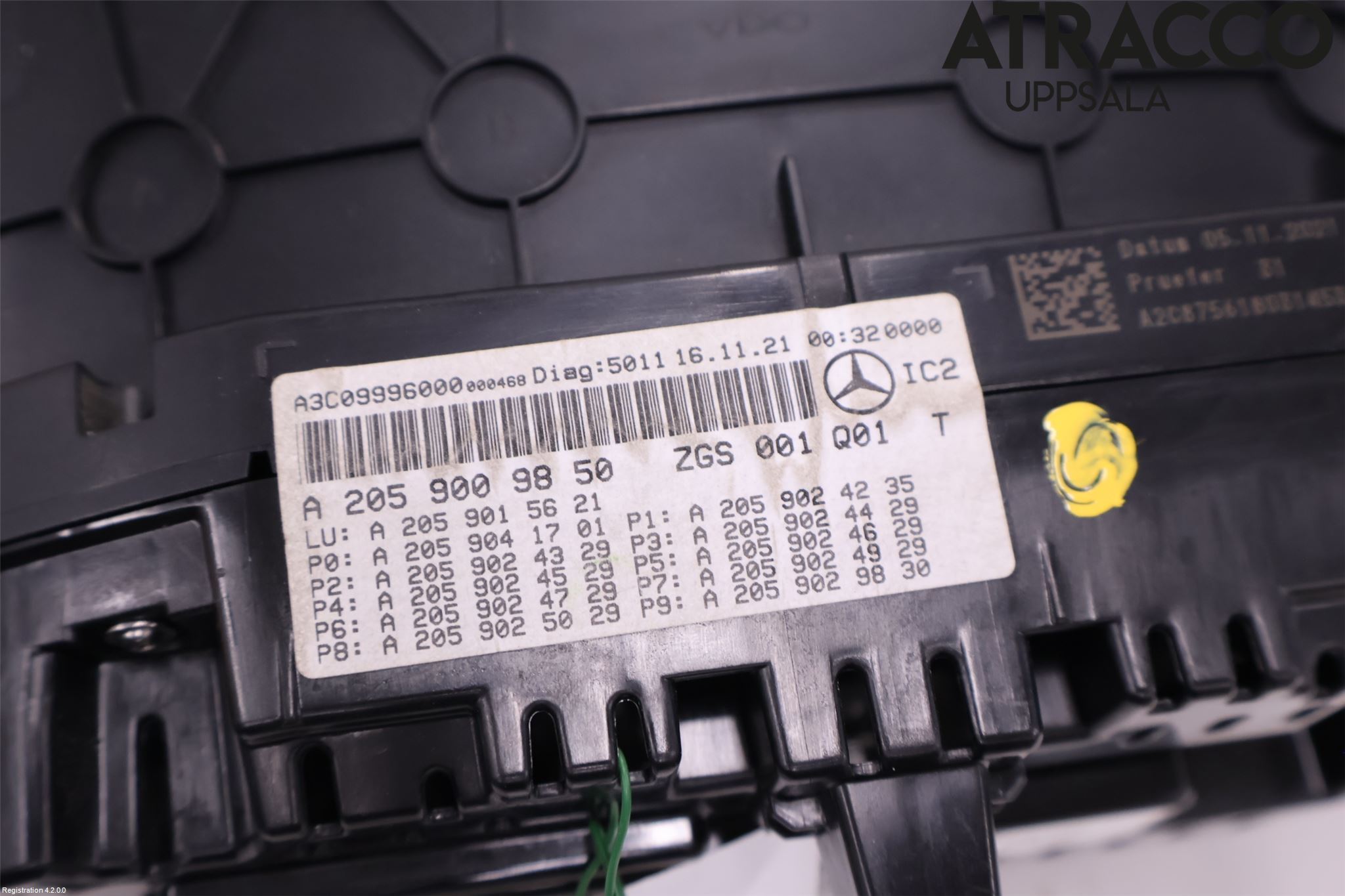 Mercedes-Benz MB GLC-KLASS (X253/C253) 15-22 Instrument Hast