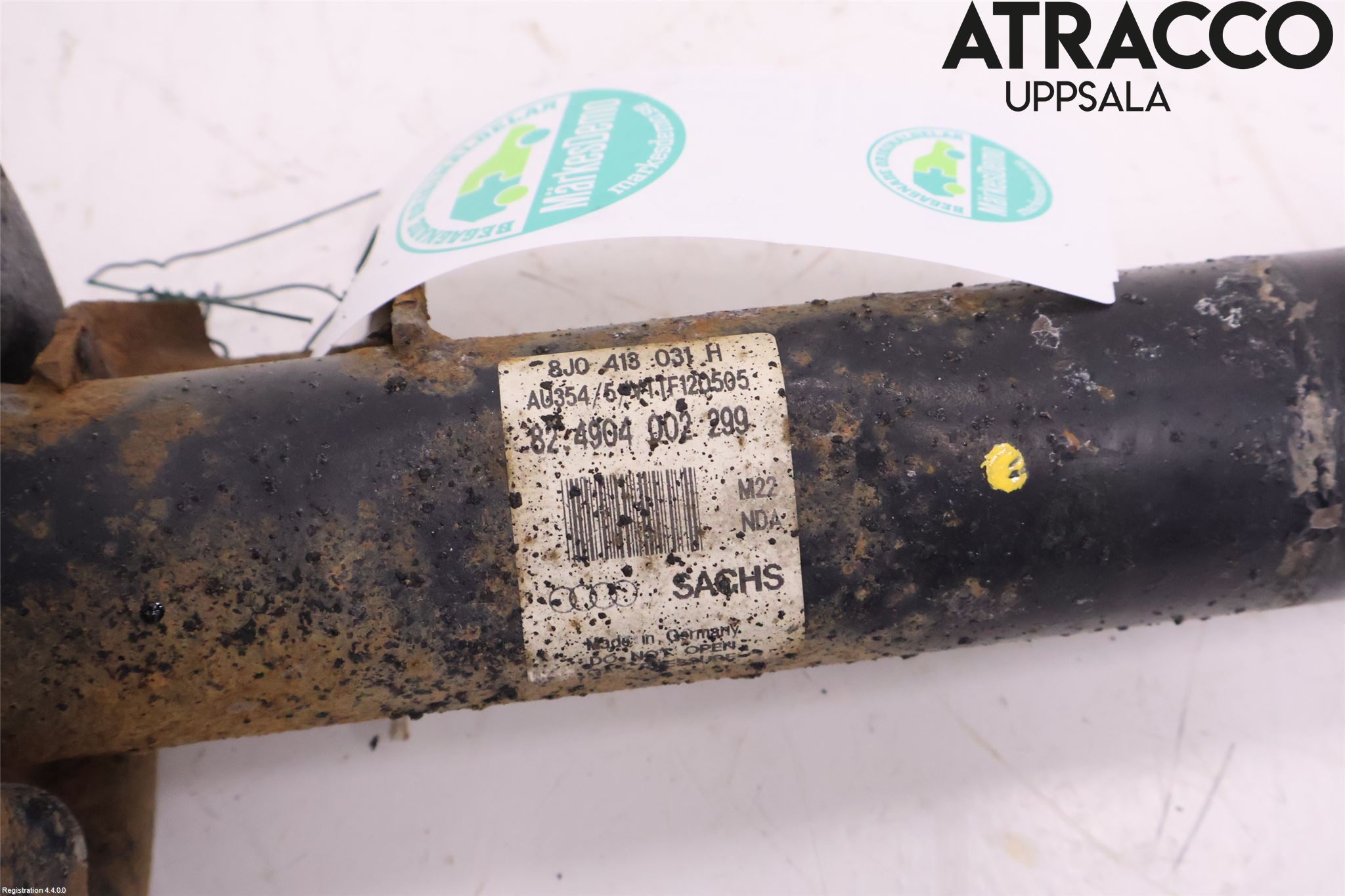 Audi TT/TTS 07-14 Fjäderben Fram Höger