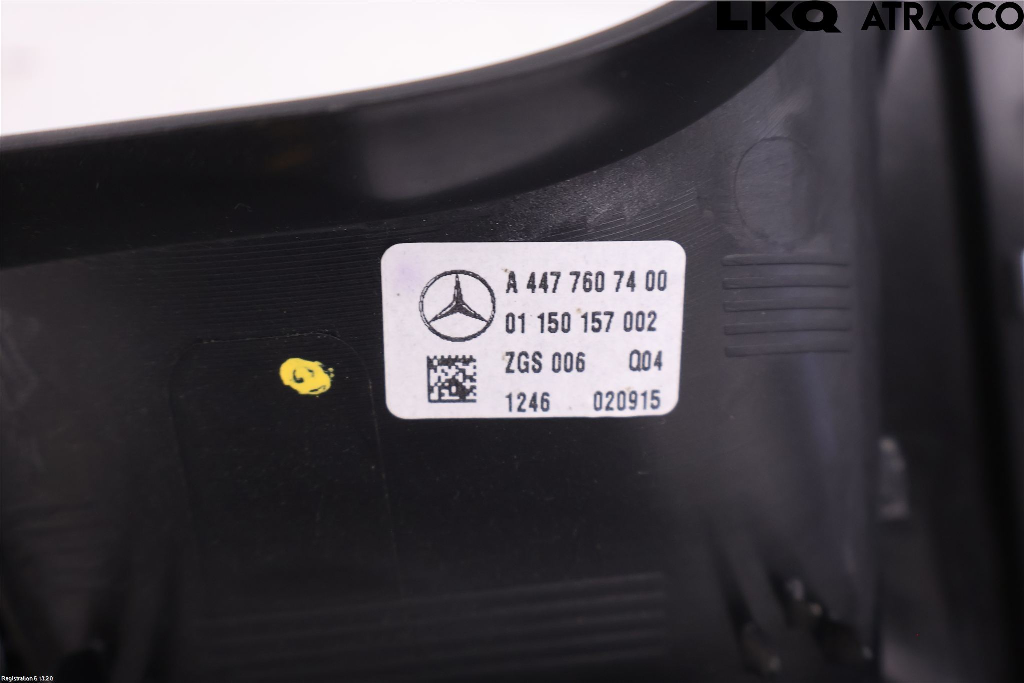 Mercedes-Benz MB VITO/V-KLASS (W640,W447,W448) 14- Dörrhandtag Inre Vä