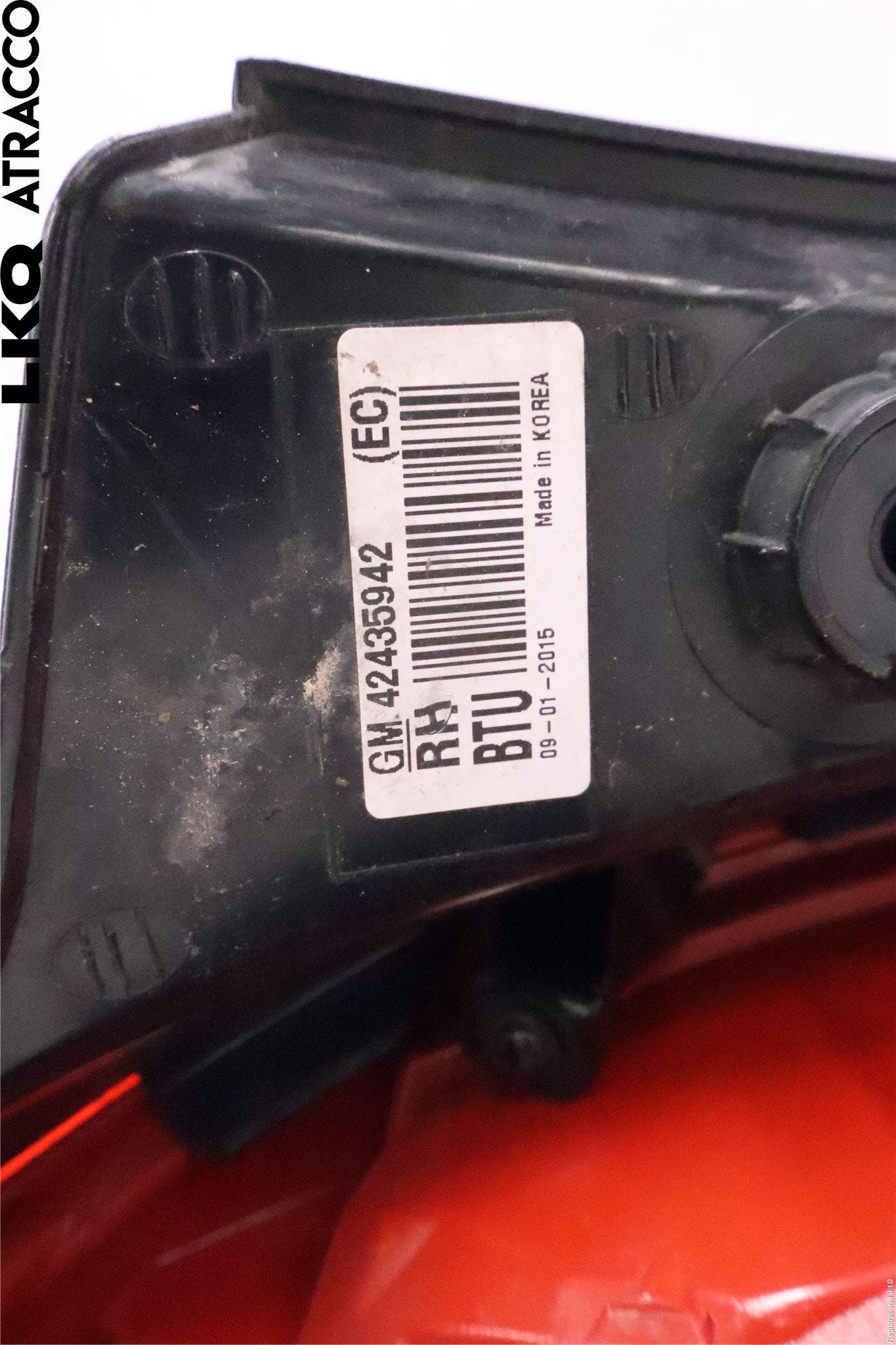 Opel MOKKA 13-20 Bakljus Höger