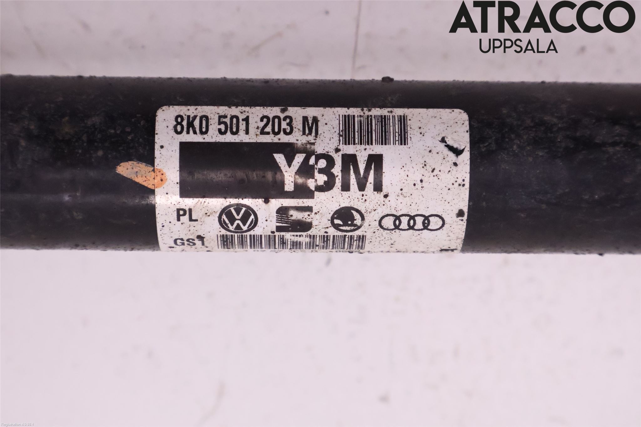 Audi A4 ALLROAD 09-16 Drivaxel Bak Höger