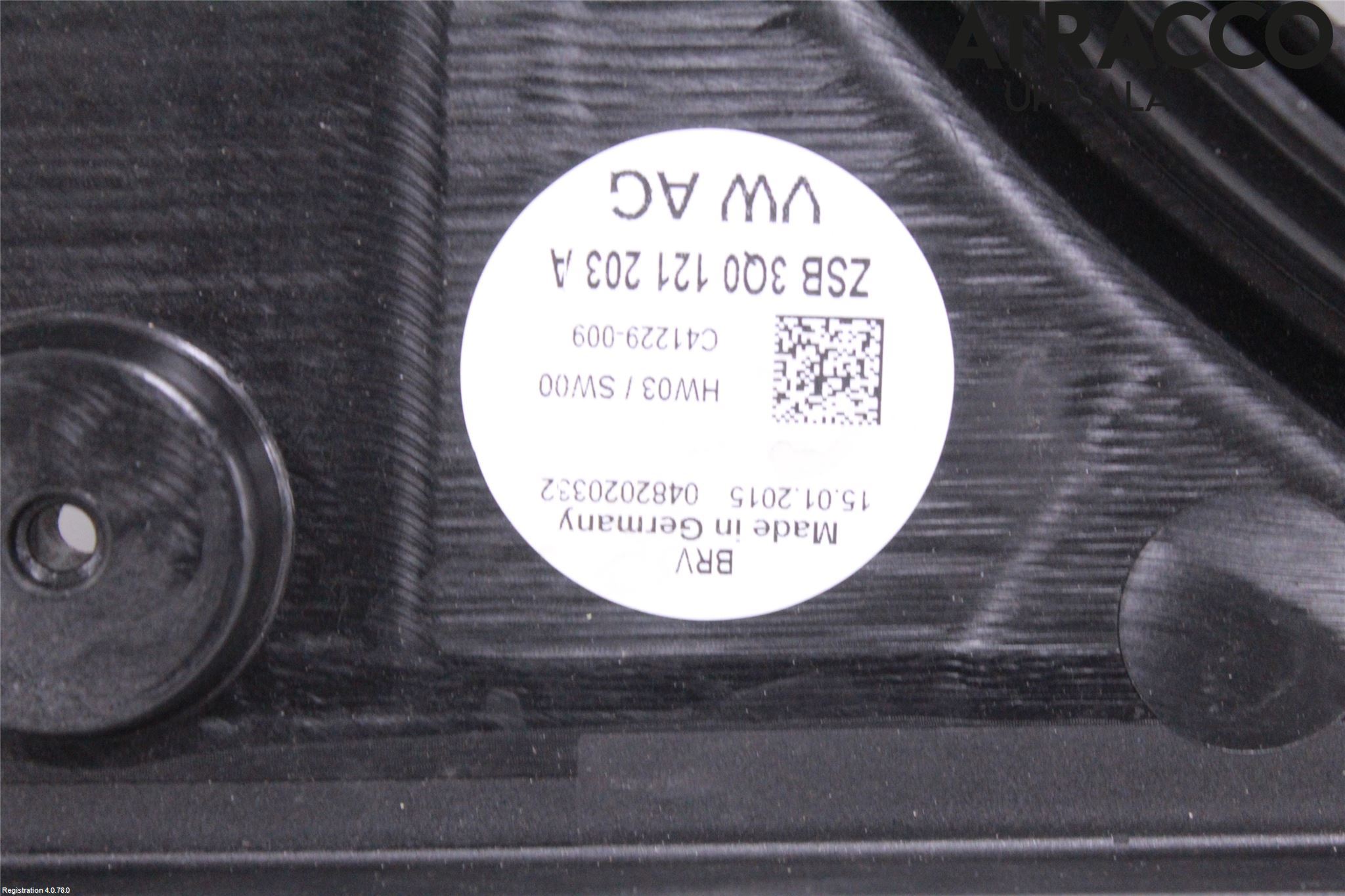 Volkswagen VW PASSAT 15-19 Kylfläkt El