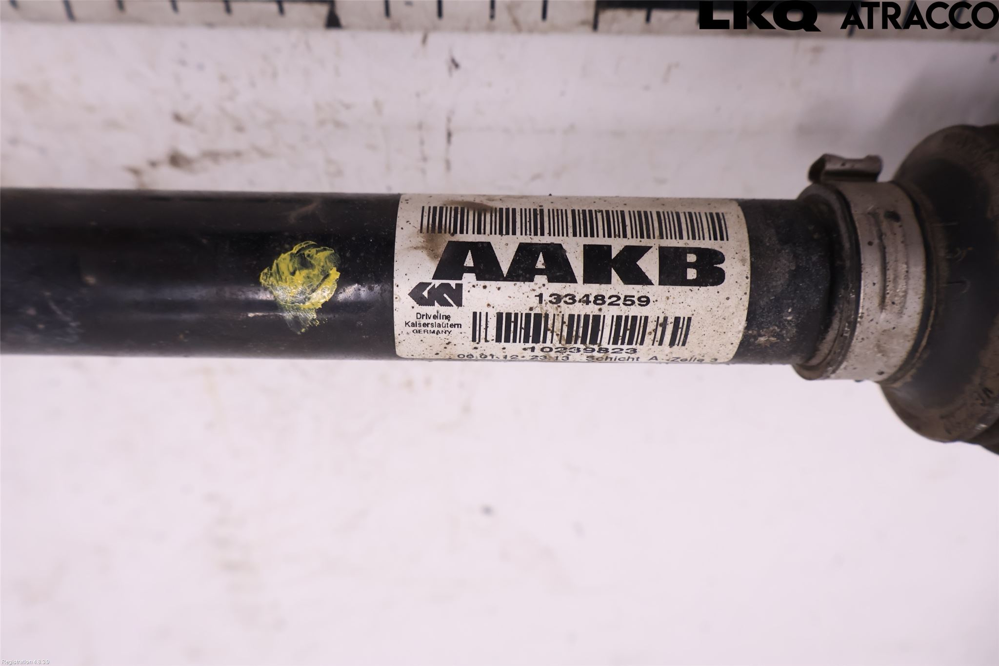 Opel ZAFIRA C 12-19 Drivaxel Fram Höger