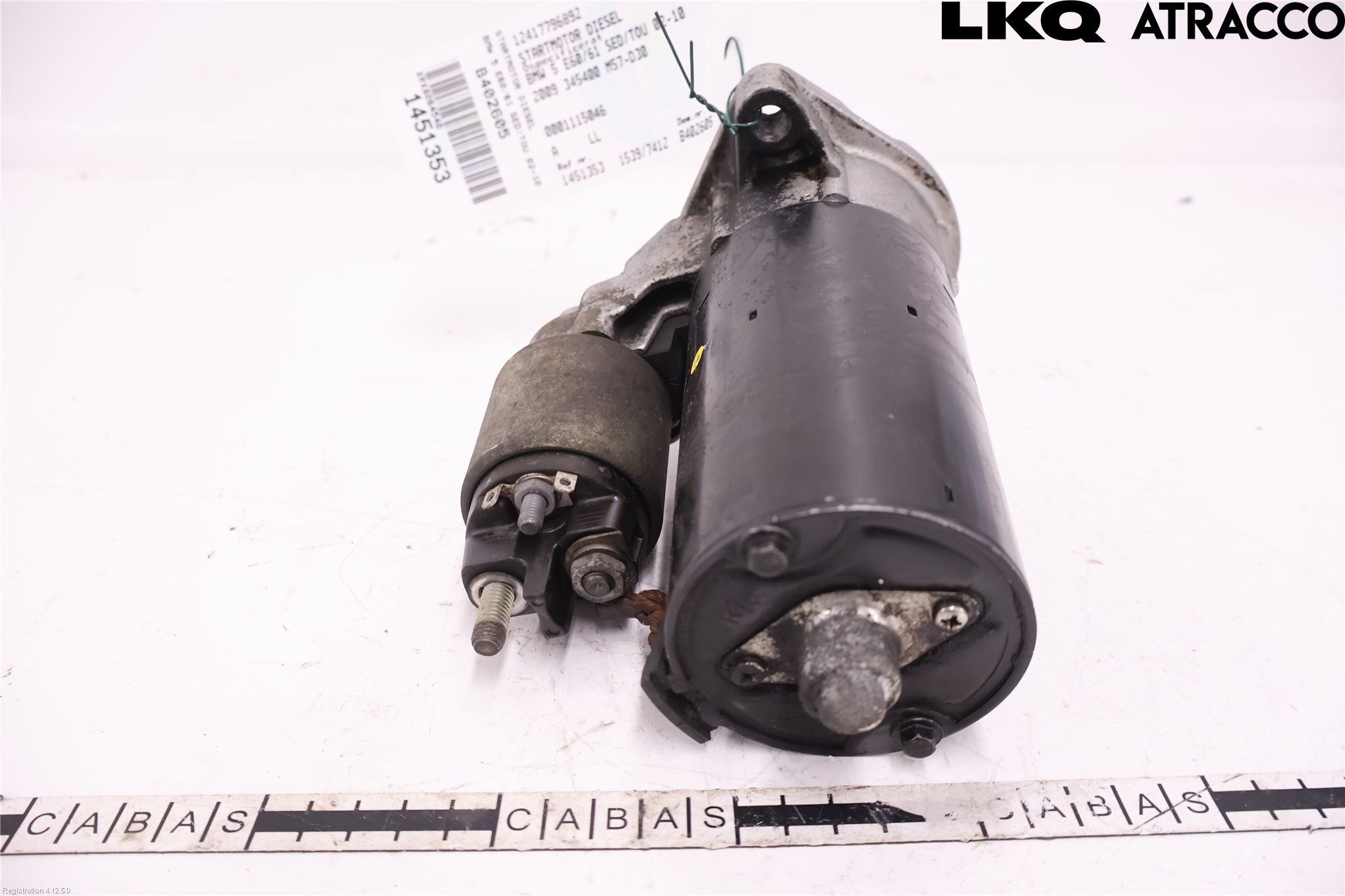 BMW 5 E60/61 Sed/Tou 02-10 Startmotor Diesel