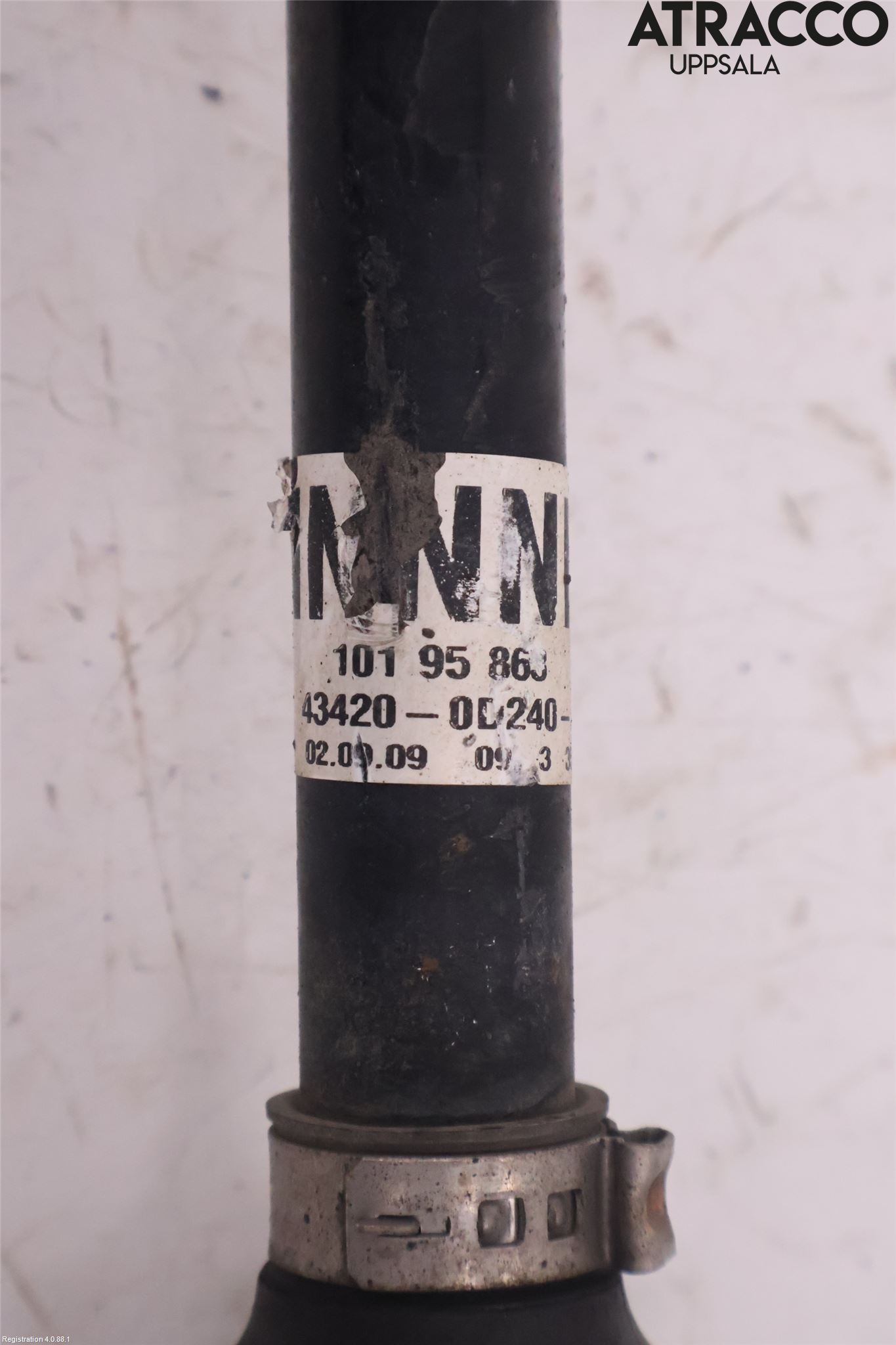 Toyota YARIS XP90 06-11 Drivaxel Fram Vänster