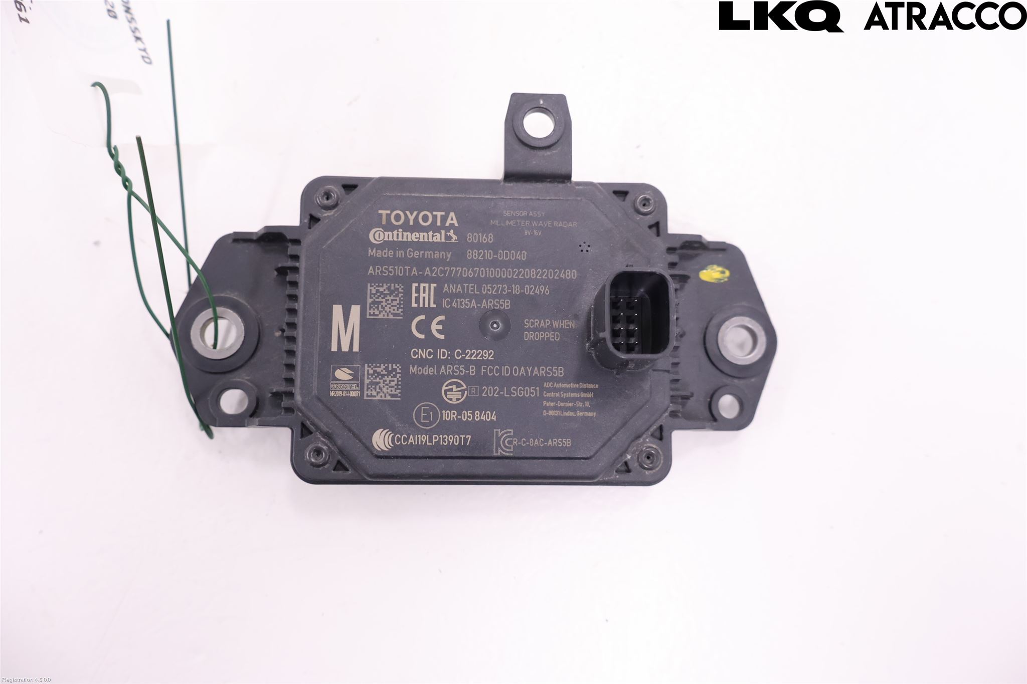 Toyota YARIS XP21 20- Sensor Aktivt Kollisionsskydd