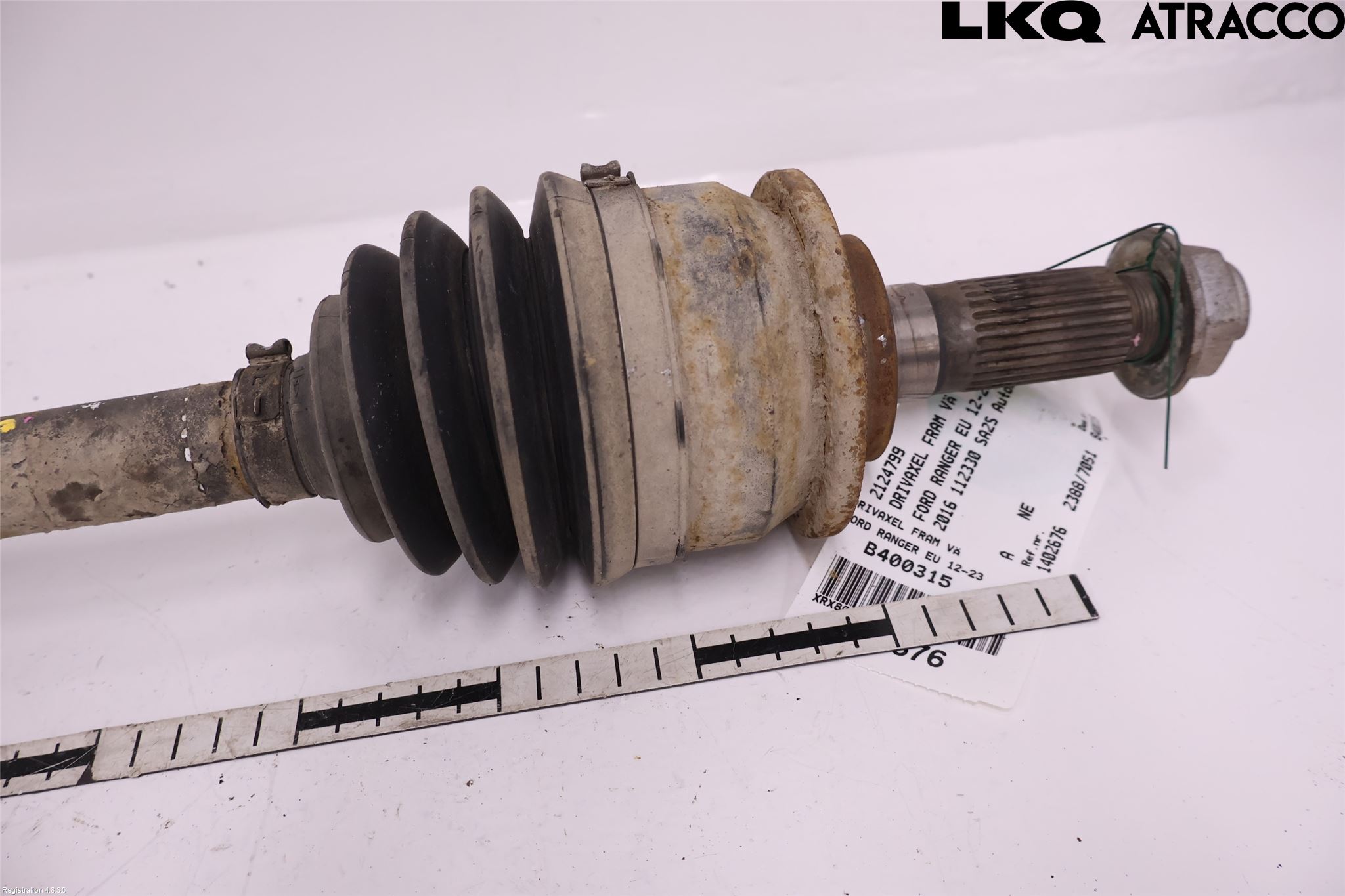 Ford RANGER EU 12-23 Drivaxel Fram Vänster