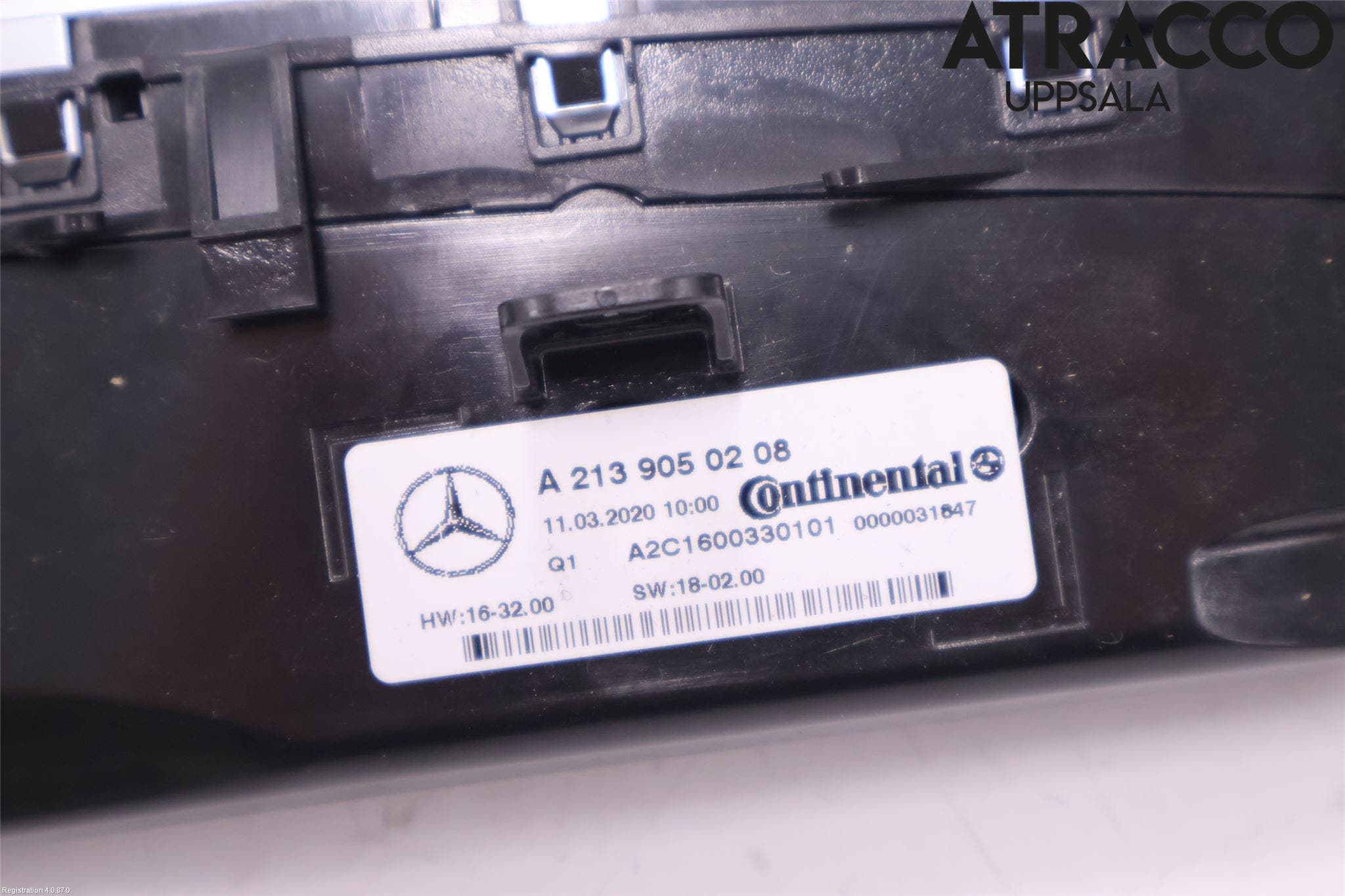 Mercedes-Benz MB E-KLASS (W213) 16-23 Ac Styrenhet Ac Manöveren