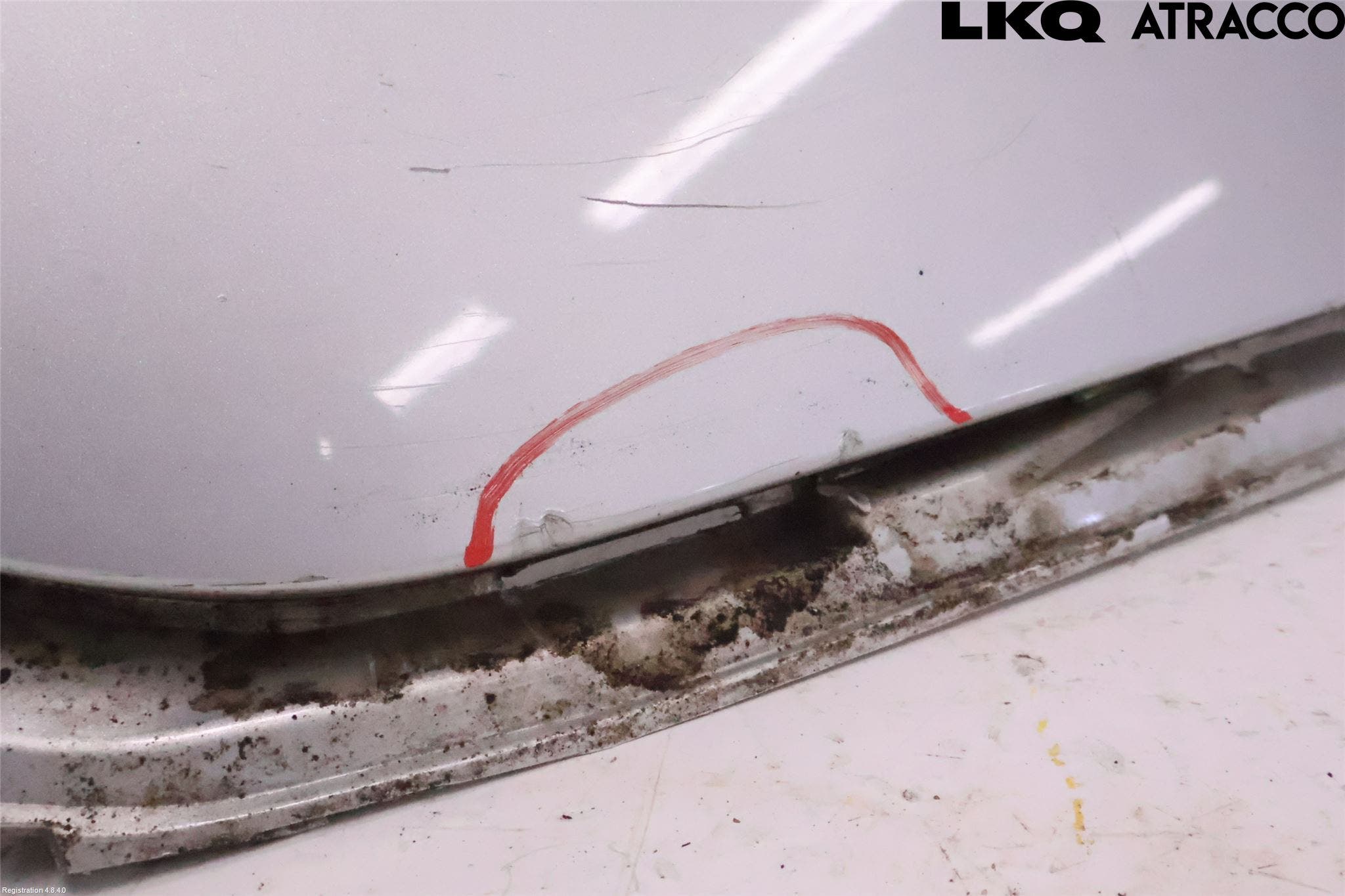 Ford FOCUS 11-14 Stötfångardel Bak Hö