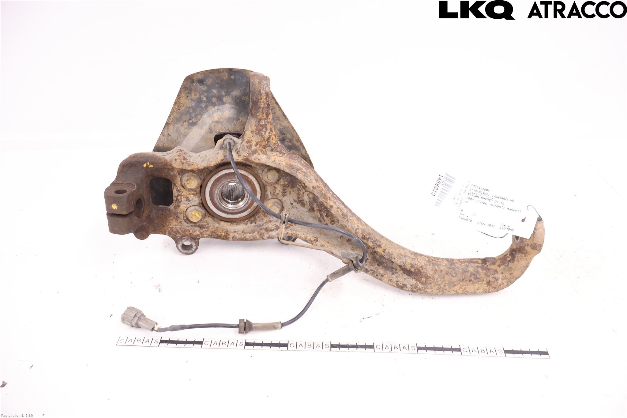 Nissan NAVARA 05-16 Styrspindel Lagerhus Hö