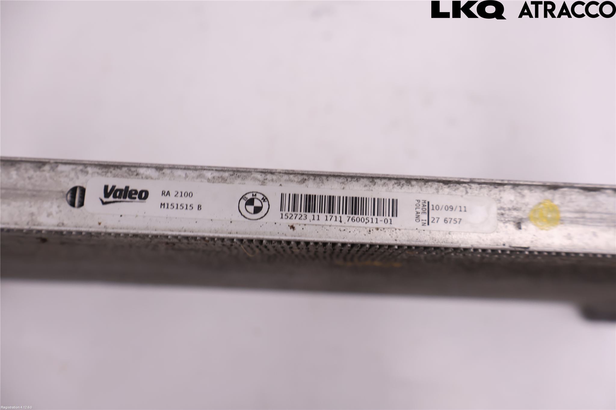 BMW 3 F30/F31/F80 12-19 Kylare Aut