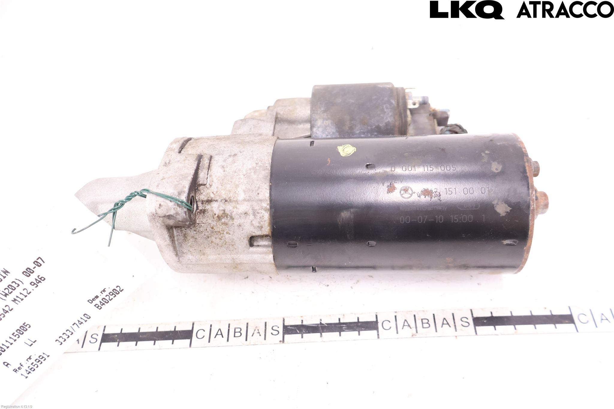 Mercedes-Benz MB C (203) 00-07 Startmotor