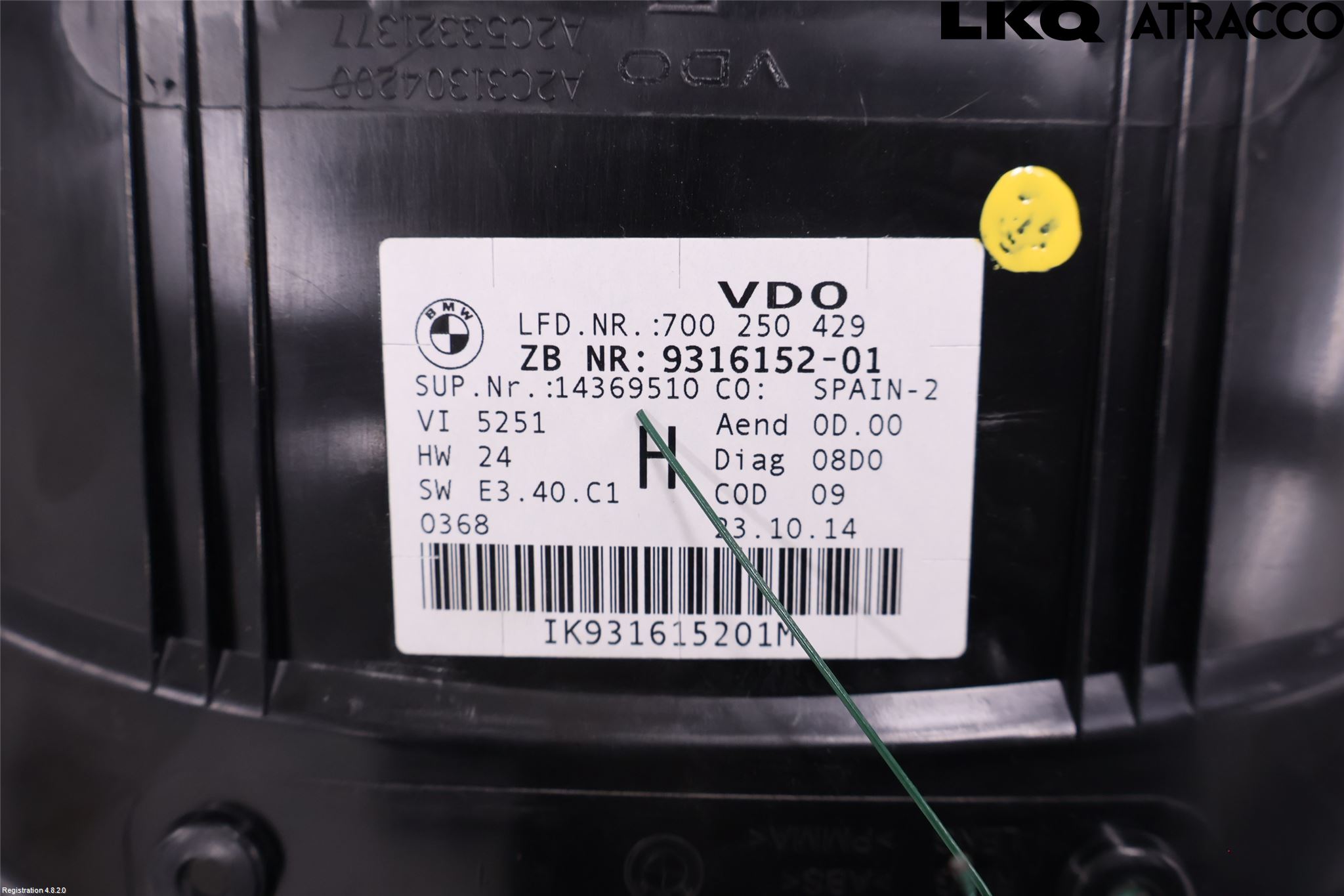 BMW X1 E84 10-15 Instrument Komb