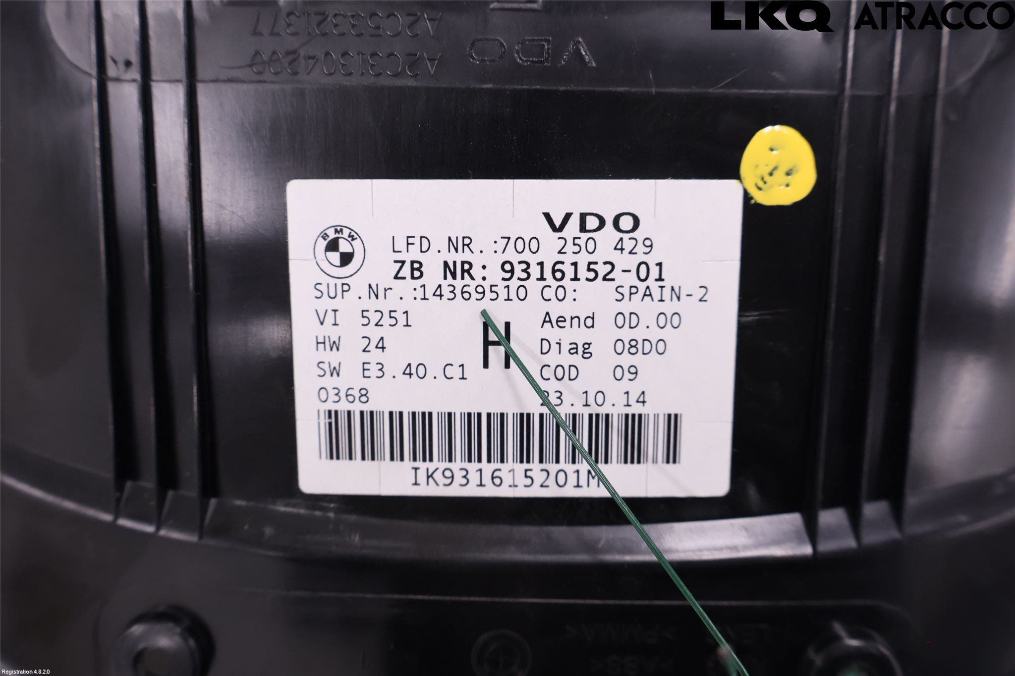 BMW X1 E84 10-15 Instrument Komb