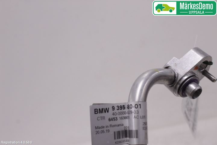 BMW 3 G20/G21/G80/G81 19- Ac Slang-Rör