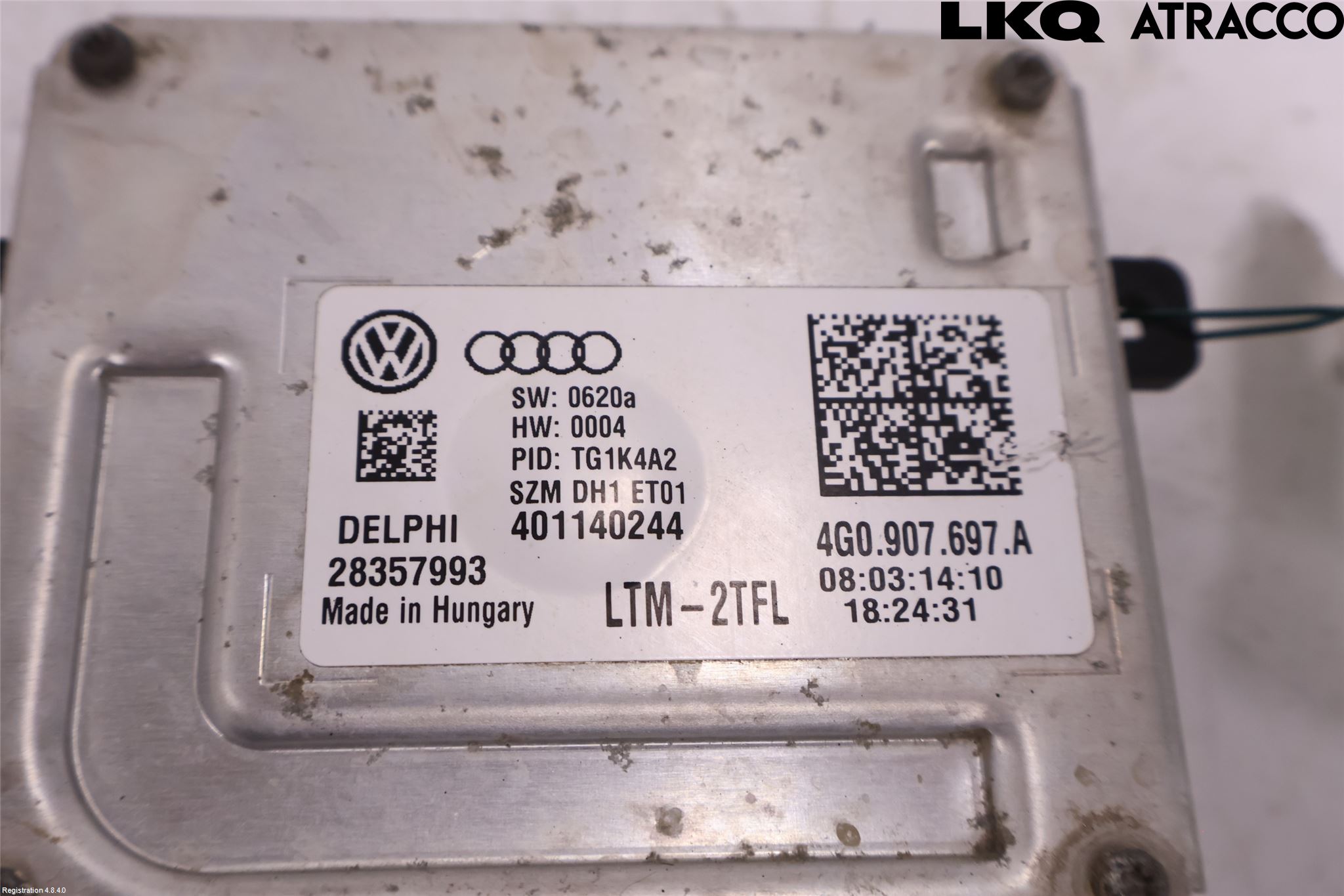 Volkswagen VW CADDY 11-15 Styrenhet Strålkastare