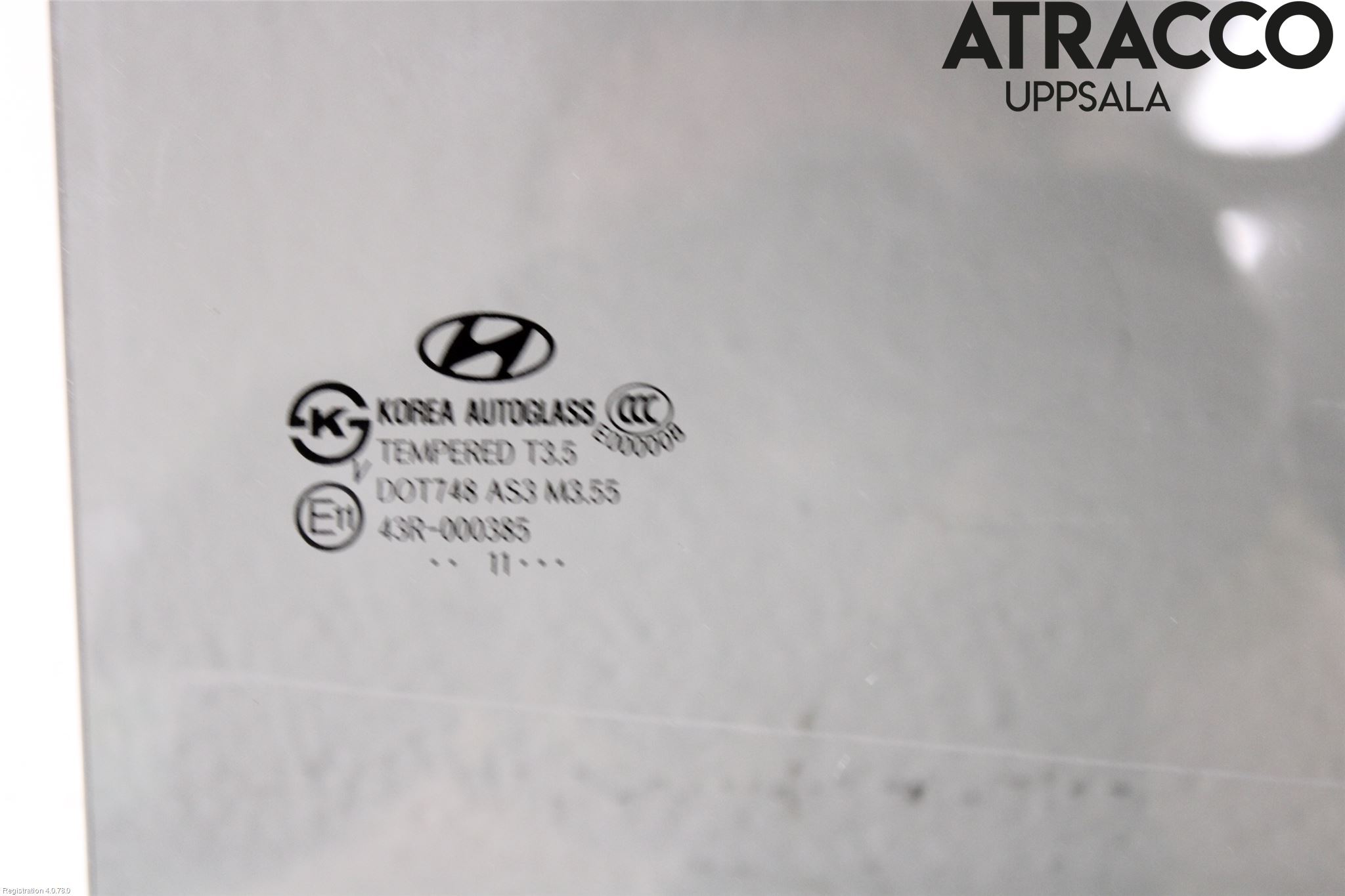 Hyundai SANTA FE  06-12 Dörruta Bak Höger