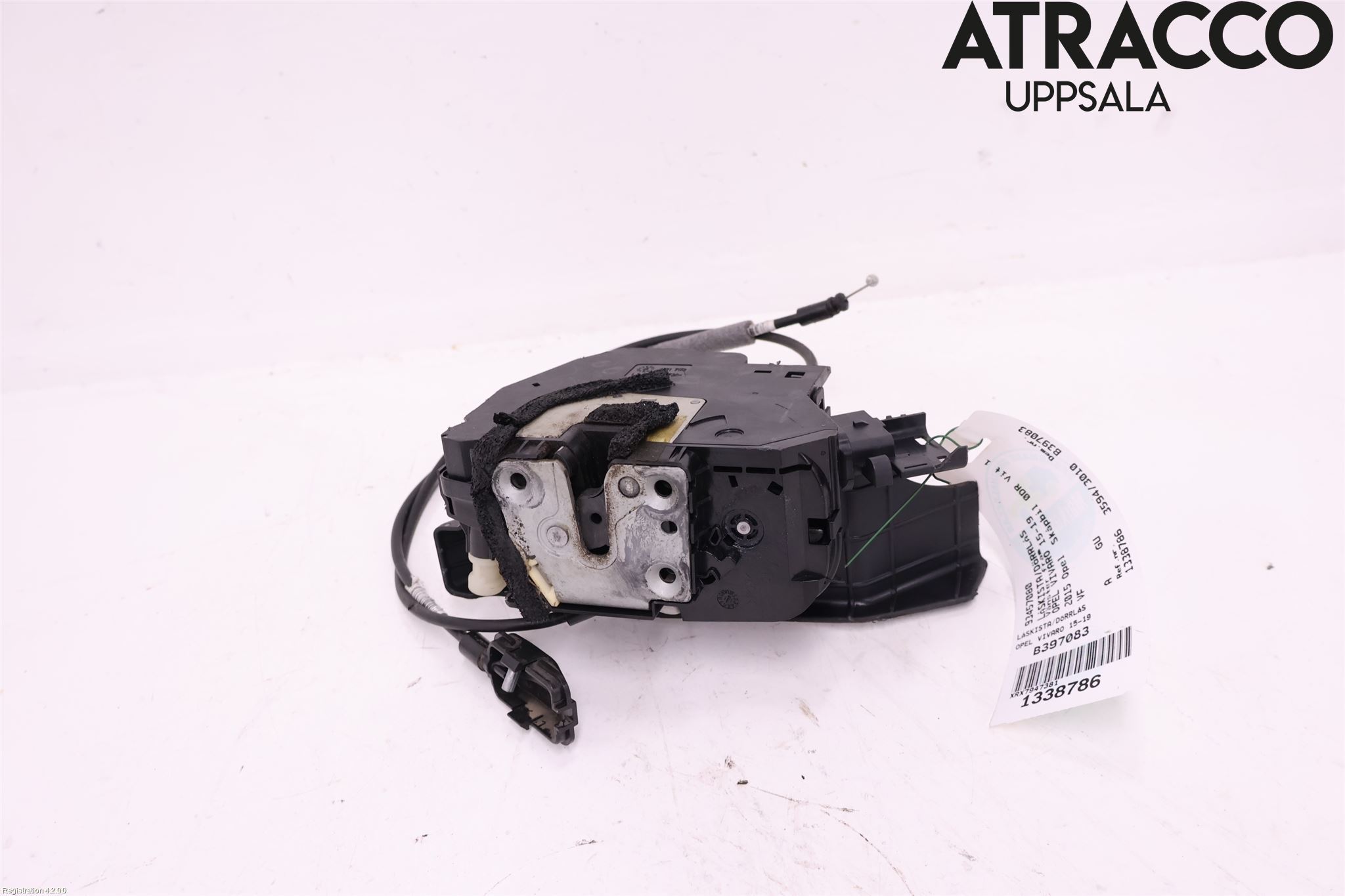 Opel VIVARO 15-19 Låskista-Dörrlås