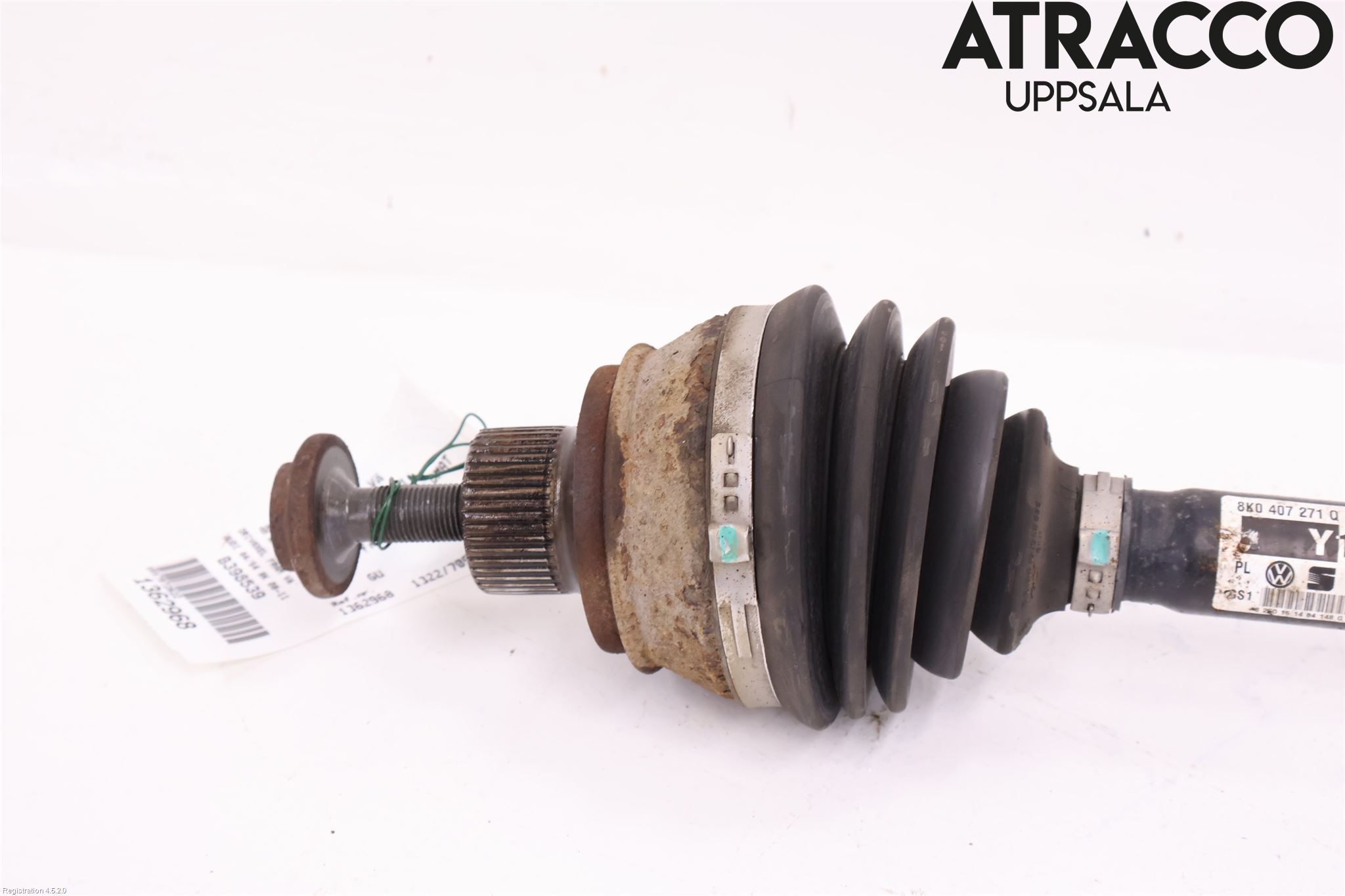 Audi A4/S4 08-11 Drivaxel Fram Vänster